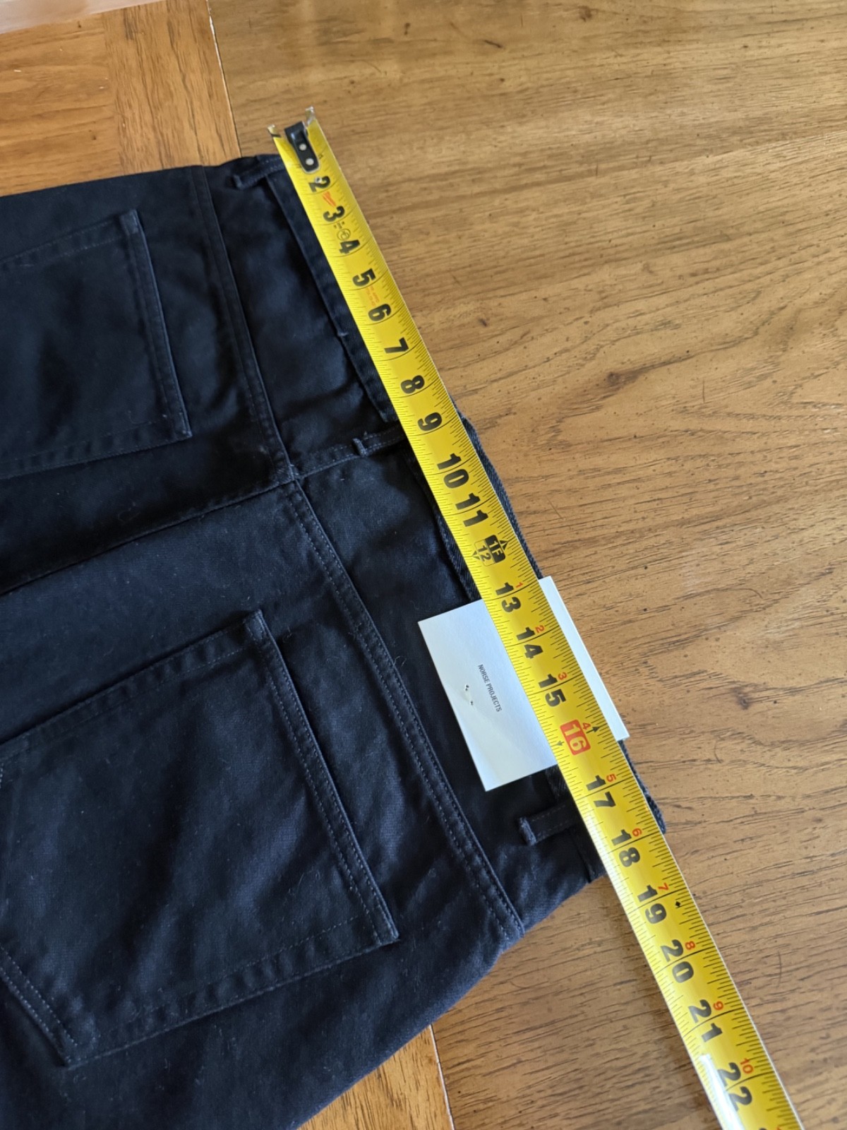 Norse Projects Slim Denim Jeans 36 32 Black UNWORN. MAKE AN OFFER!
