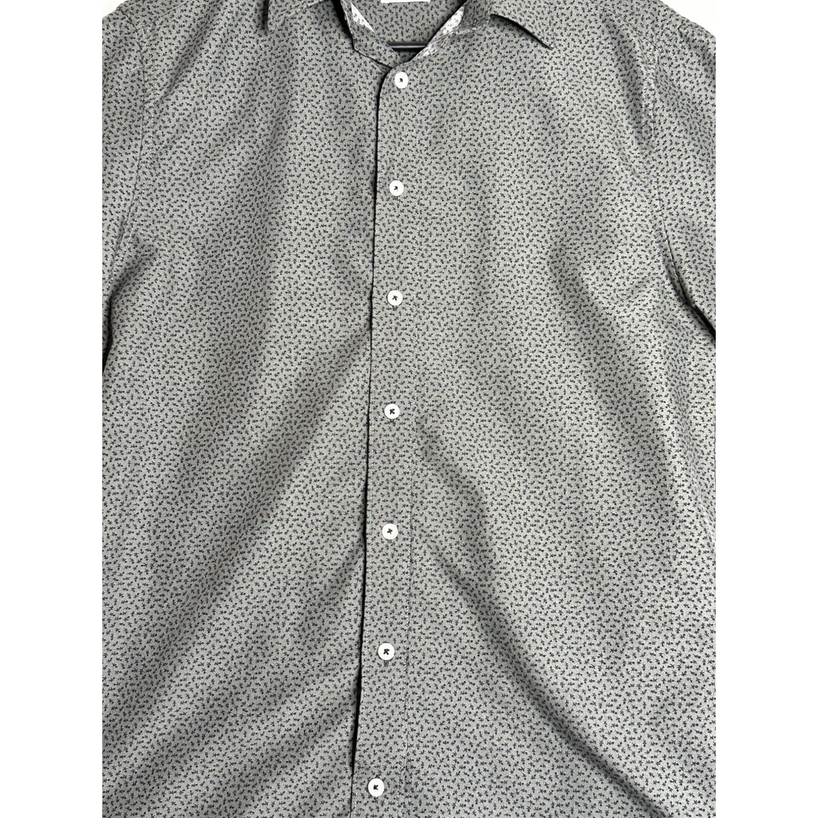 Nick Graham Men’s Modern Fit L/S Dress Shirt Mens Small 14.5-15 (32-33)