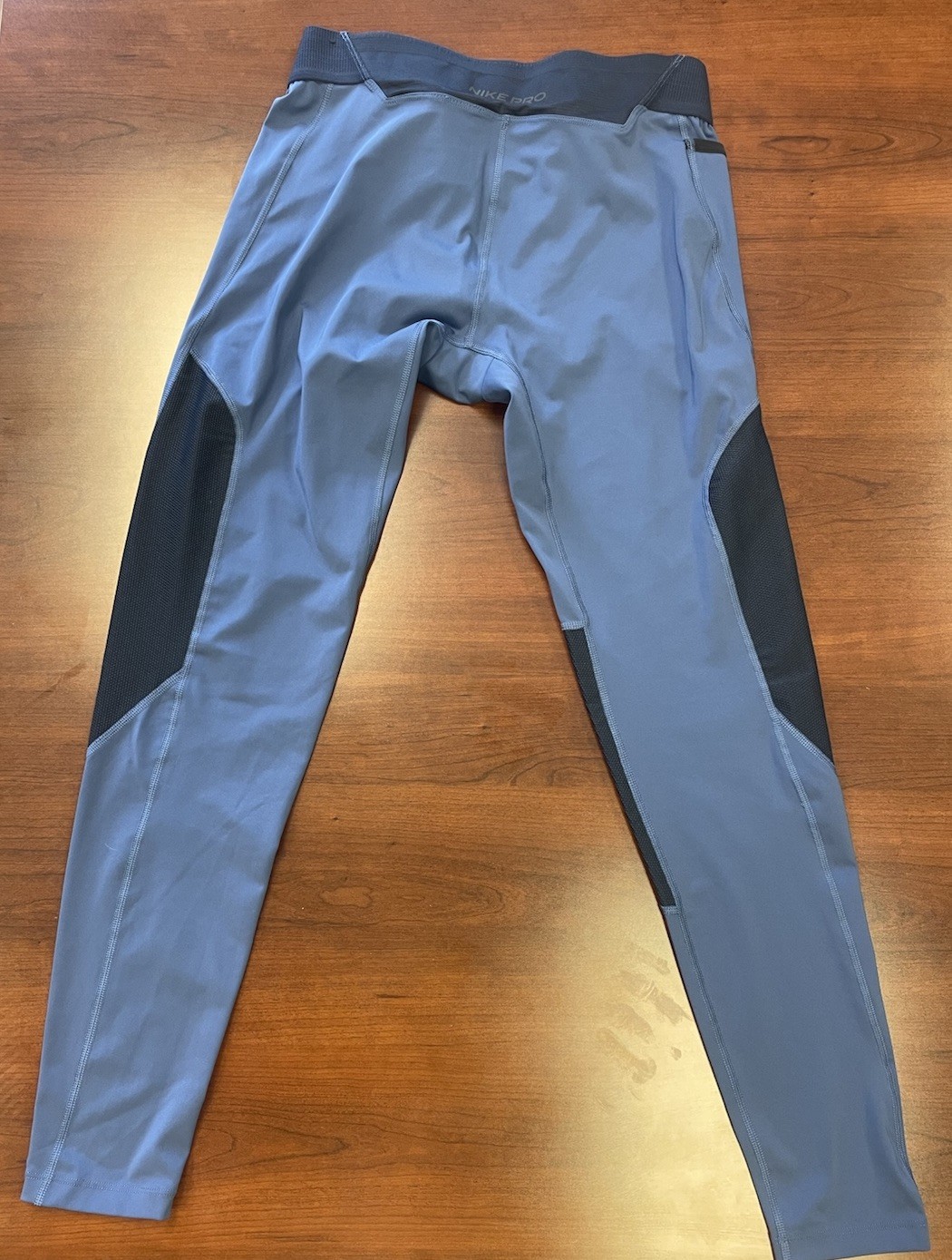 NEW Nike Pro Dri-FIT Training Tights Pants Men’s Large Blue Navy Compression