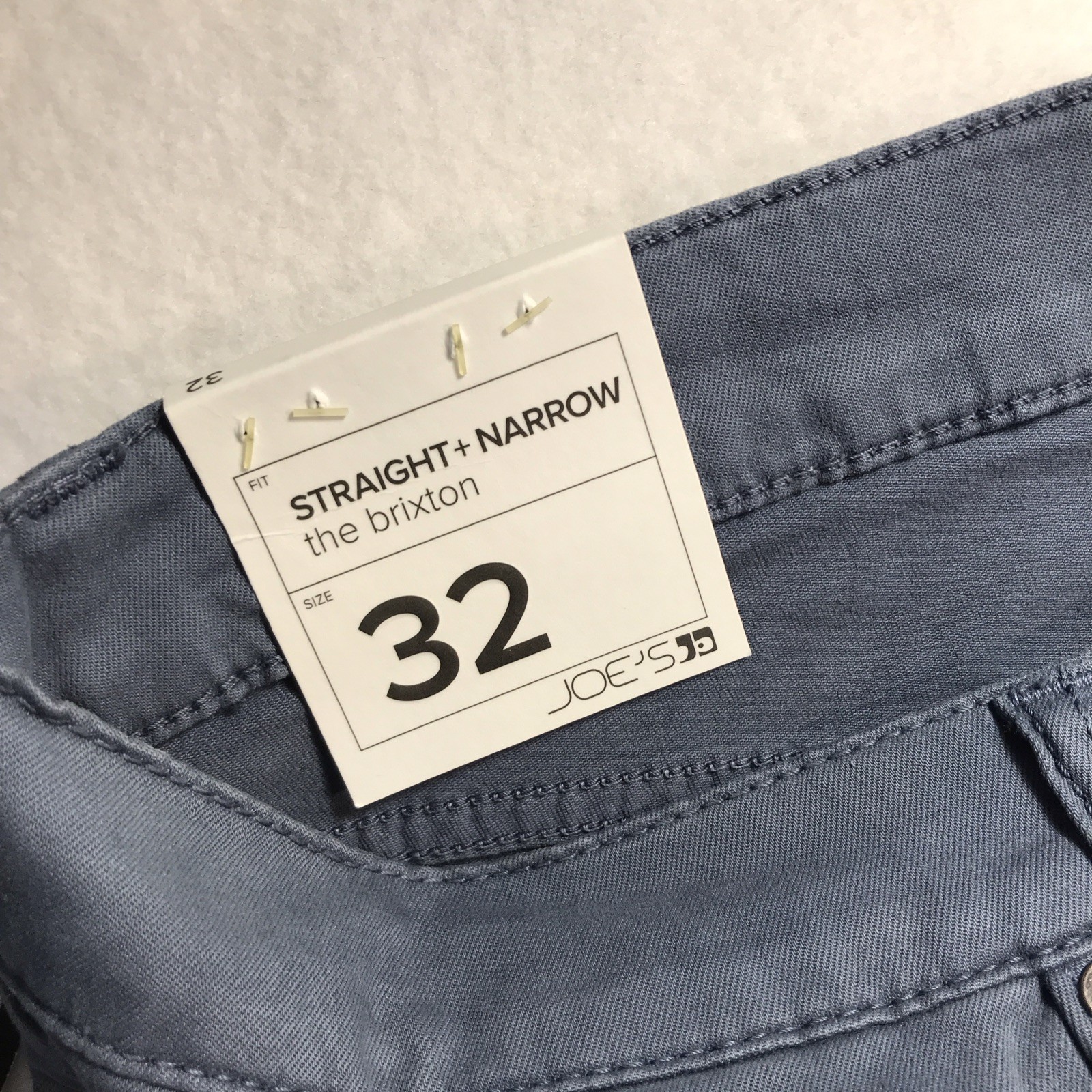 JOE’S Men’s Brixton Straight & Narrow Fit Denim Jeans, Stone Blue MSRP: $145.00!
