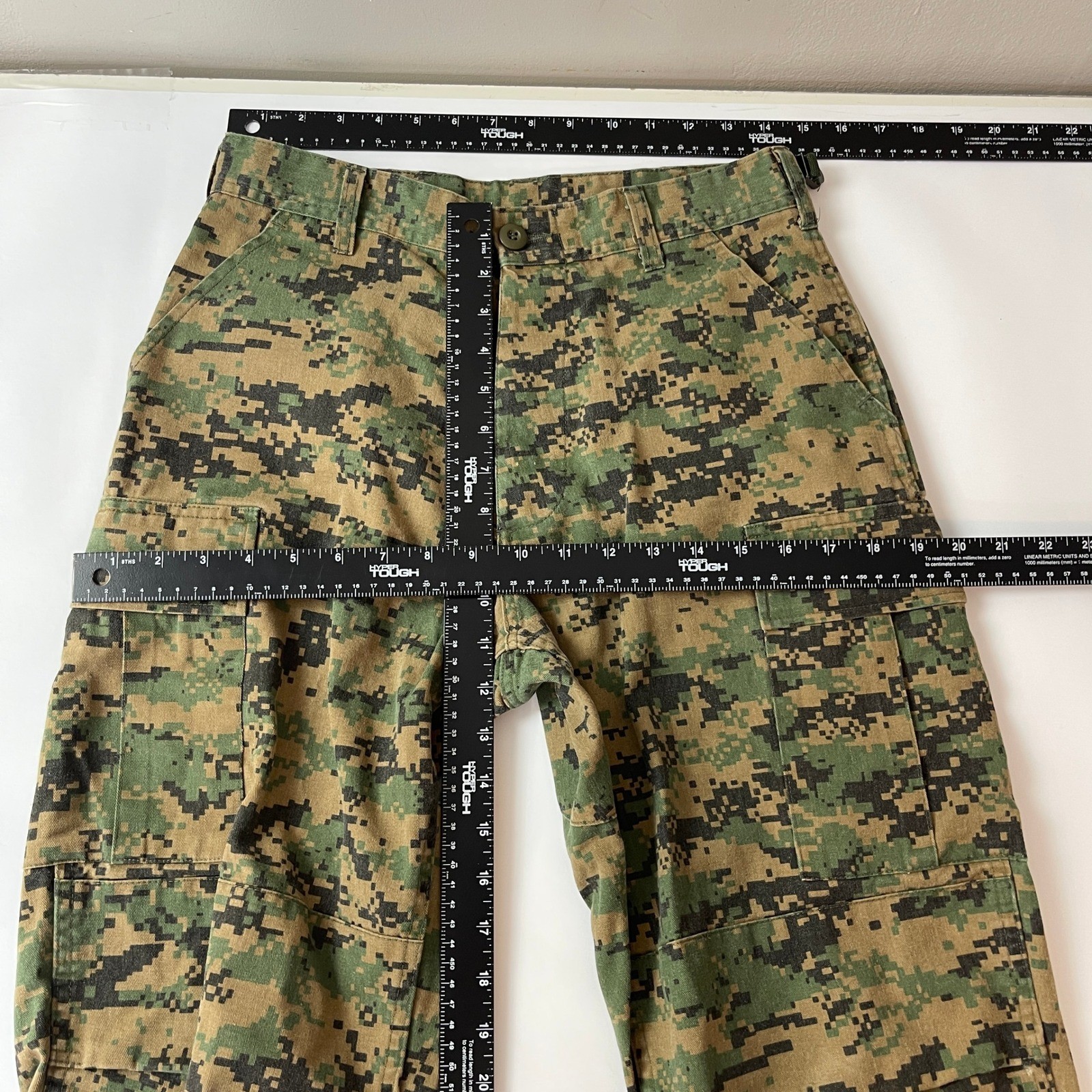 Woodland Camo Pants Mens Small USMC MARPAT Digital Regular Military Trousers