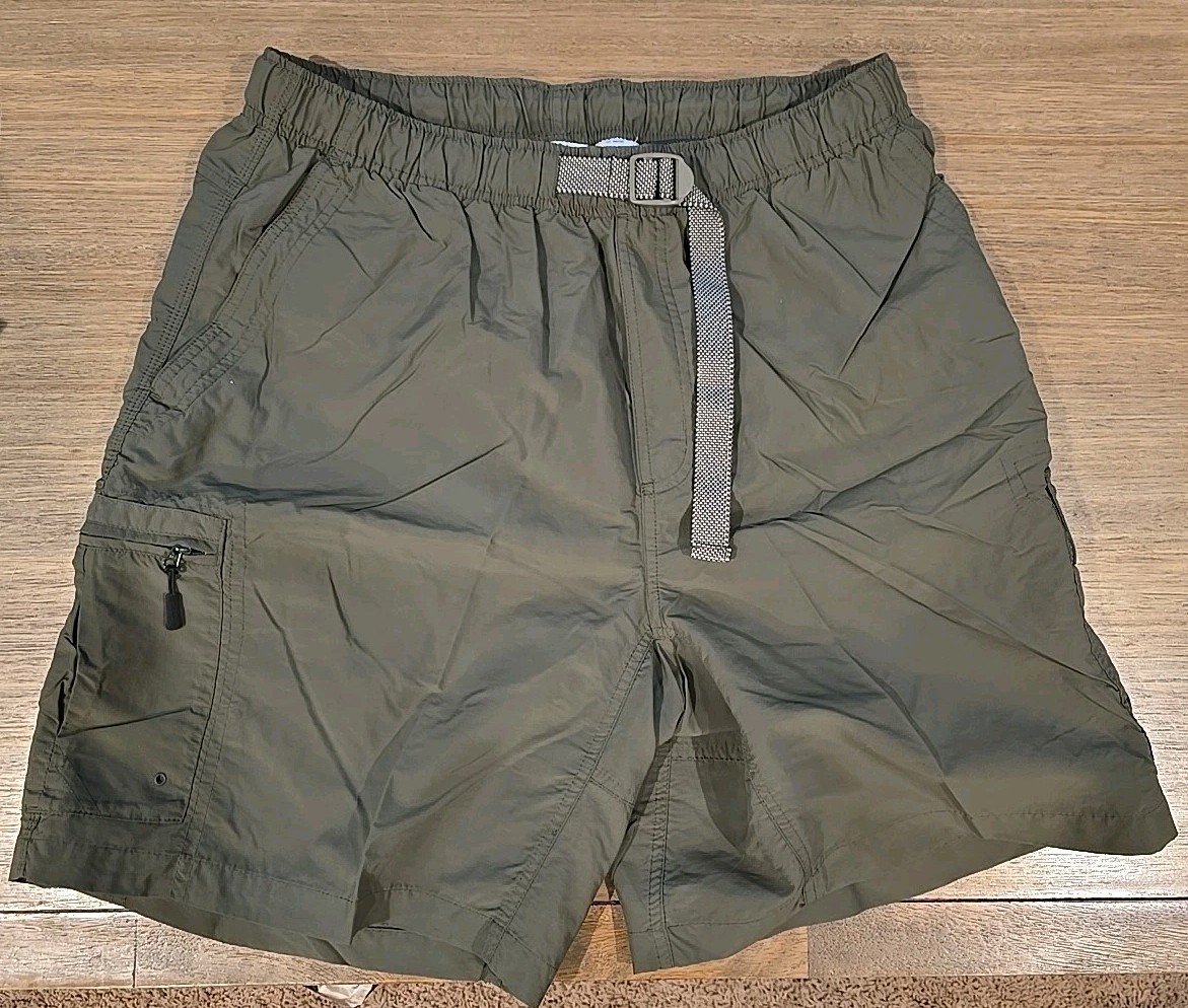 Columbia Men’s Swim Trucks Board Shorts Beach Outdoors – Olive Green – XL