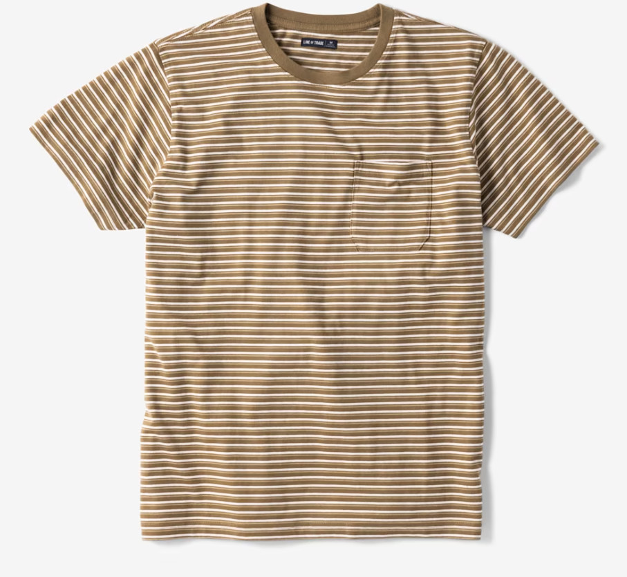 Line of Trade Men’s The Striped Sturdy Tee