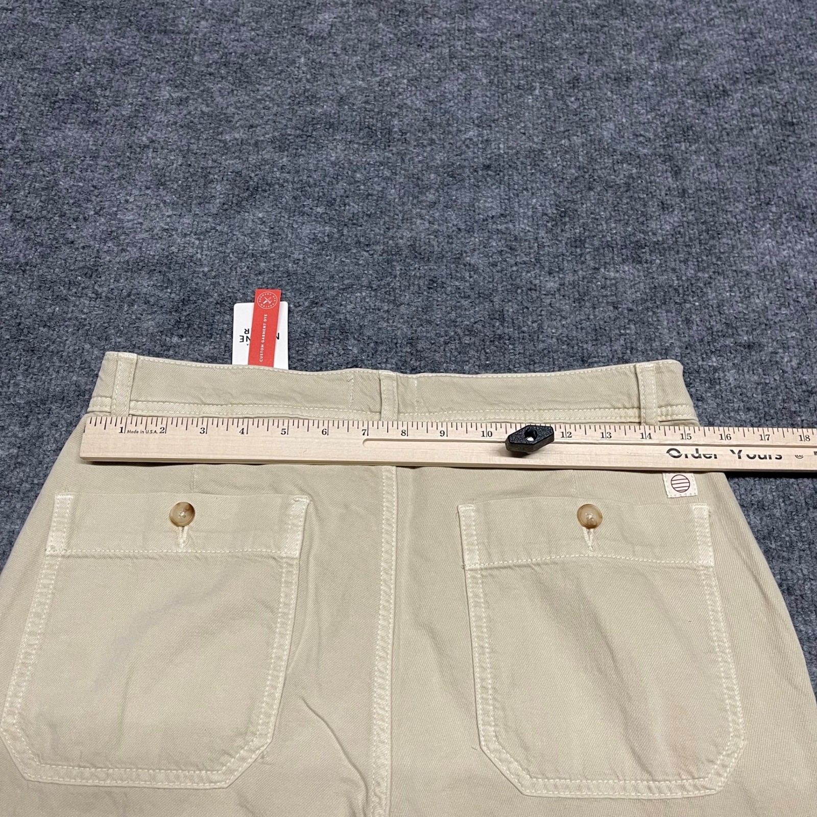 Marine Layer Pants Men Size 30 Beige Archive Linen Field Natural Linen Blend NEW