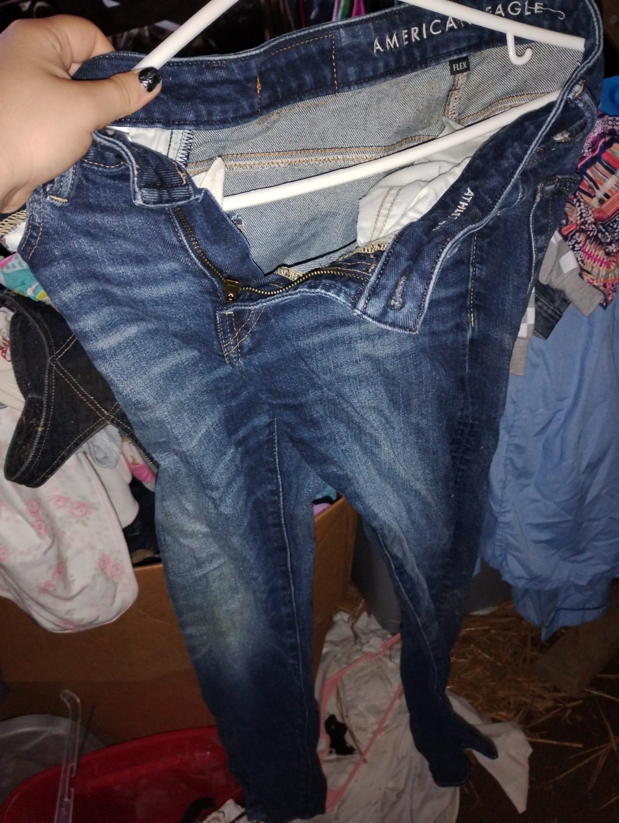 26 x 30 stretch american eagle outfitters jeans mens