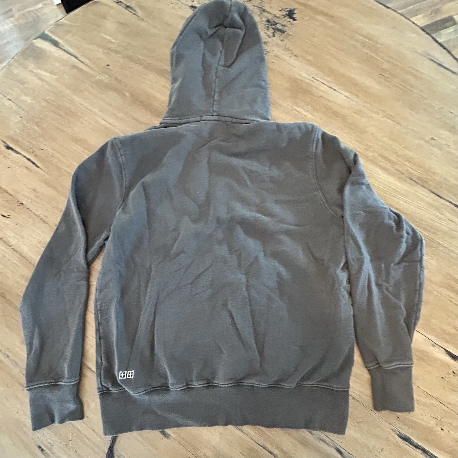 Ksubi Black Hoodie with White Logo Size Large