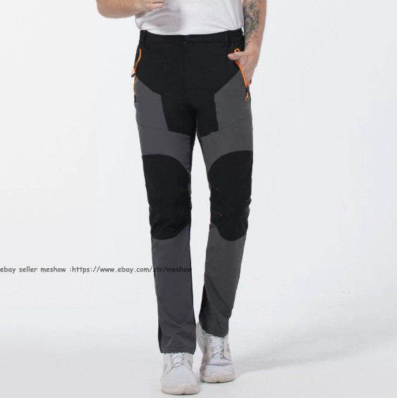 Men’s Hiking Work Cargo Pants water-repellent Outdoor Pants Quick Dry Fishing