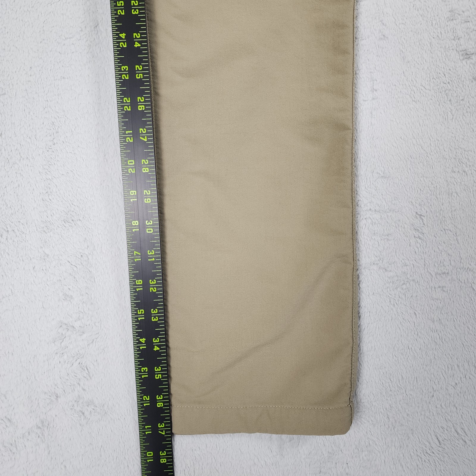 Under Armour Loose Fit Pants Mens L/YLG Tan Cargo Performance Straight