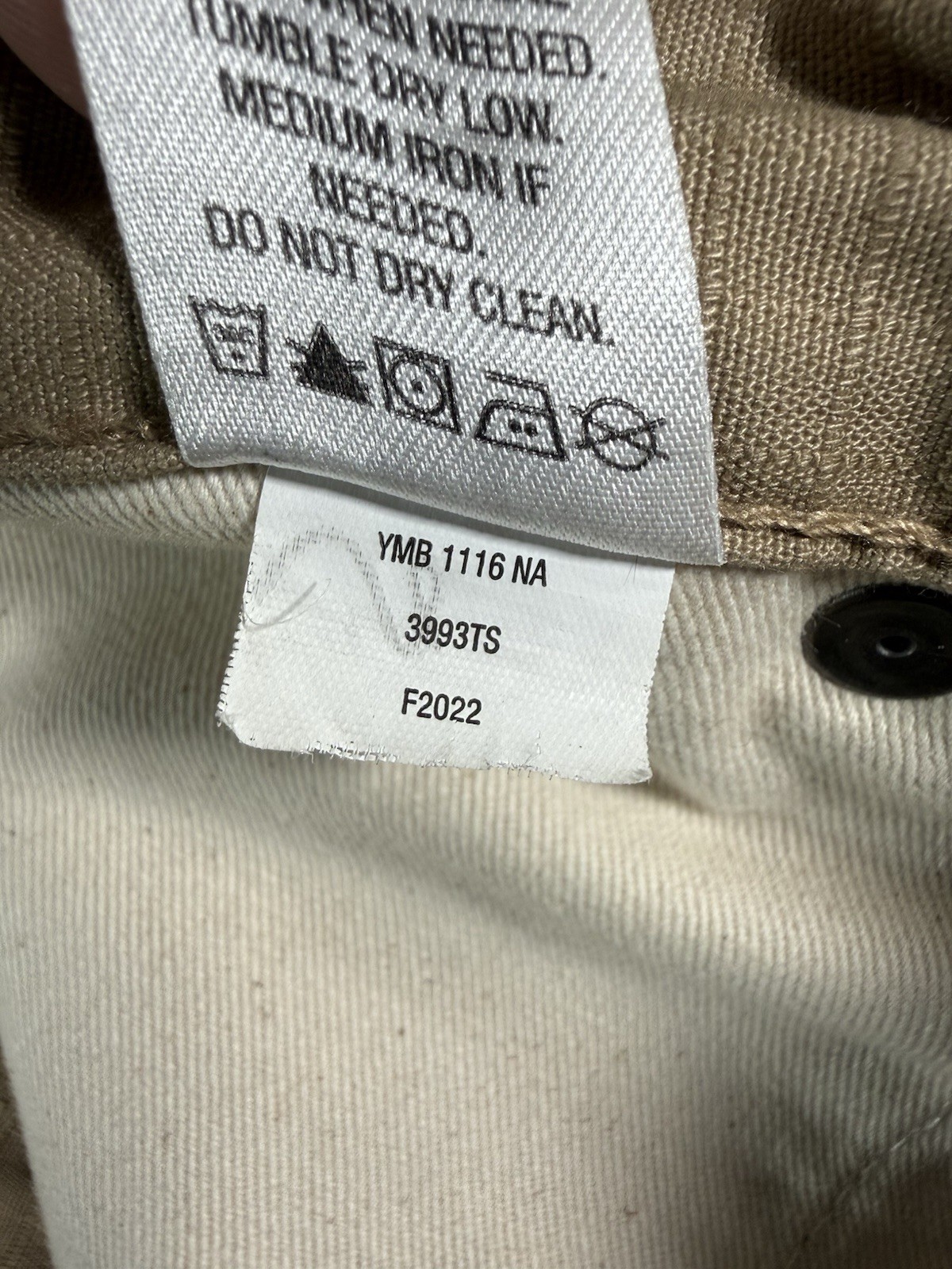 Ridgecut Pants Men’s 36×32 Tan Carpenter Ripstop Workwear