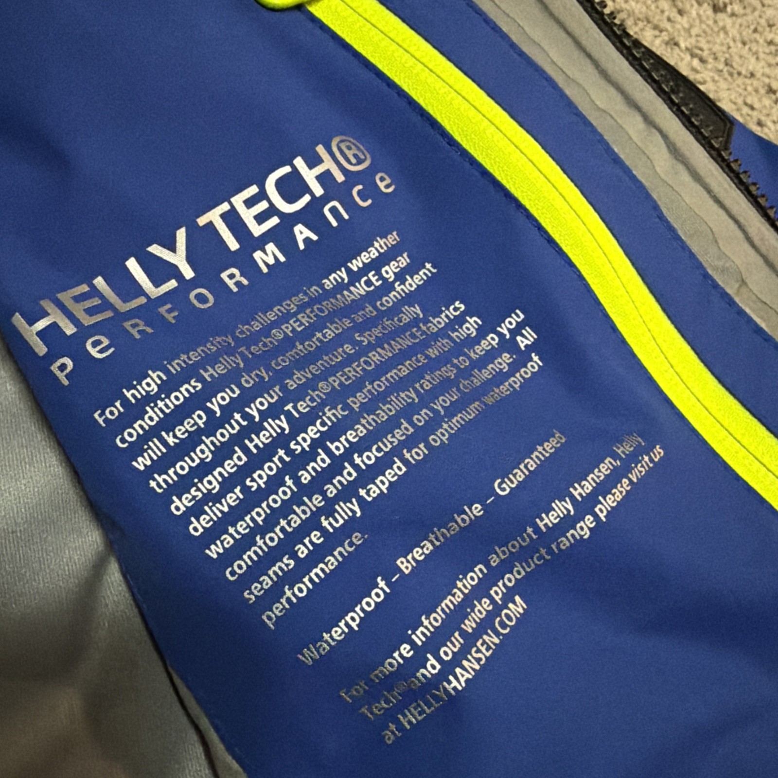 Helly Hansen Men’s Hydropower HP Foil Waterproof Sailing Jacket Small