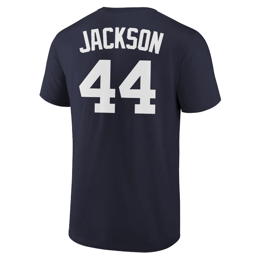 Reggie Jackson T-Shirt New York Yankees Player Name and Number Soft Jersey Tee