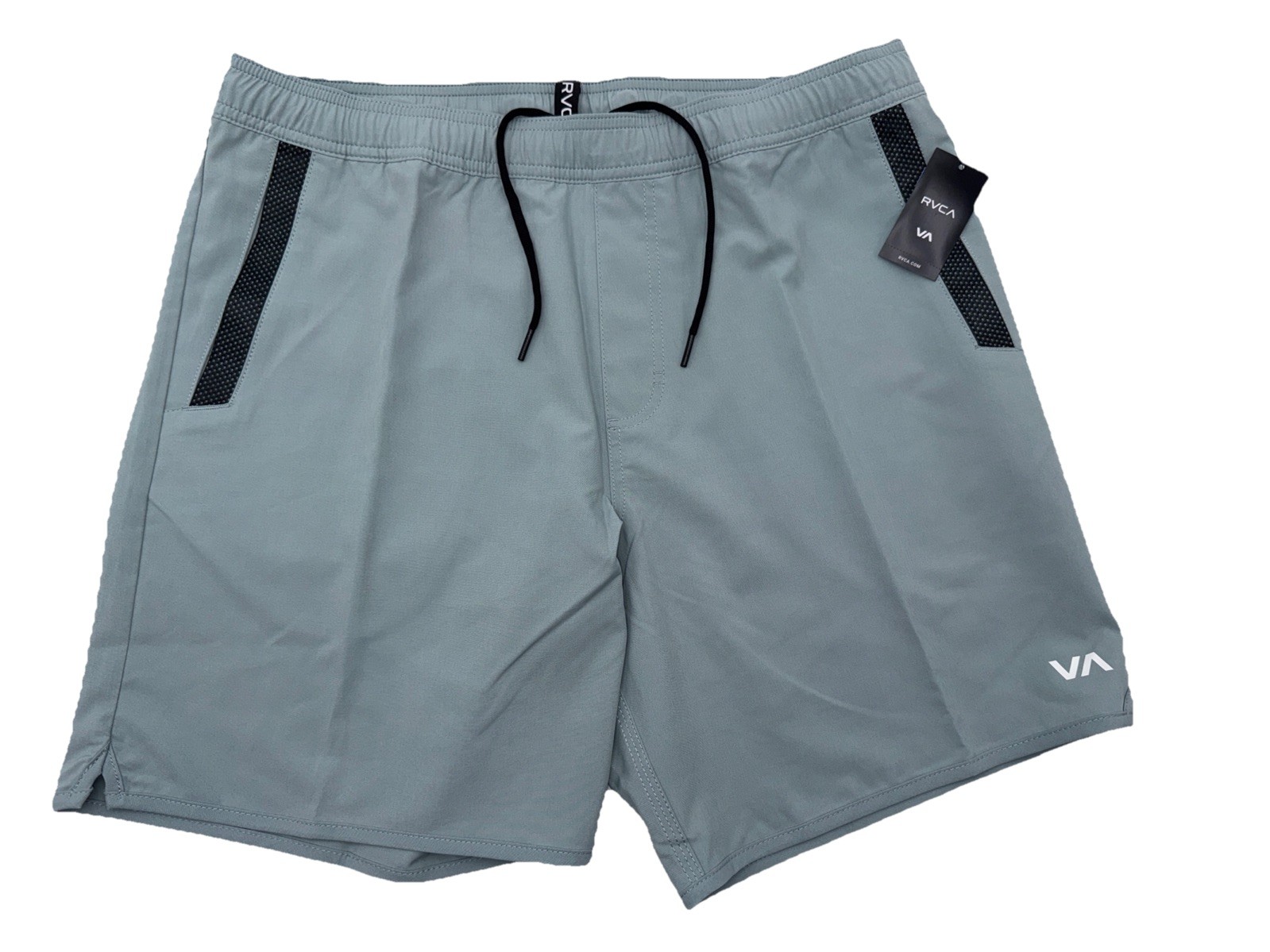 $66 RVCA Men’s Kevin Stretch 17 Shorts 8″ – Scrubs Green – Medium -New Tag