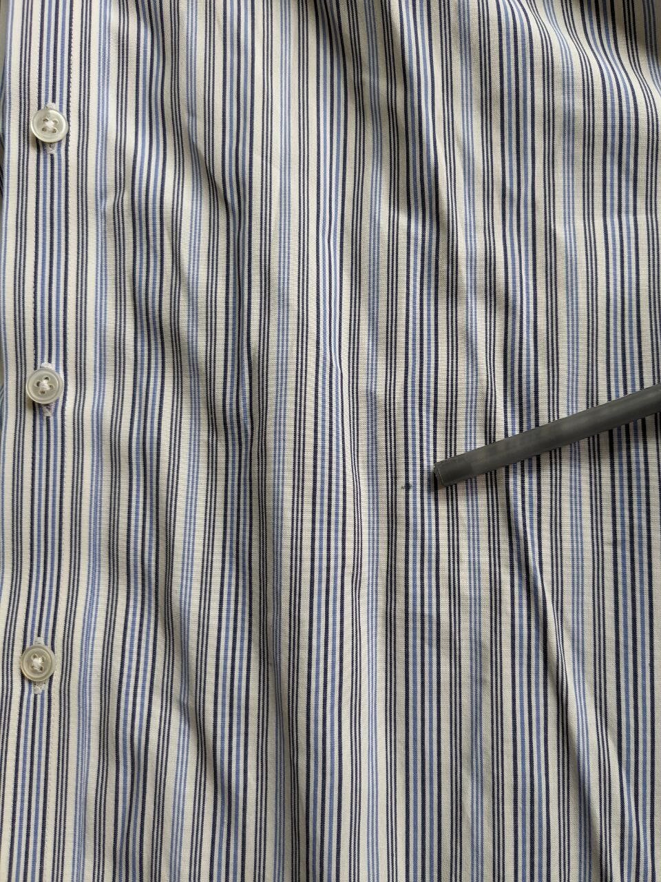 Turnbull & Asser Men’s 17 43cm Striped Neiman Marcus Shirt French Cuff Luxury