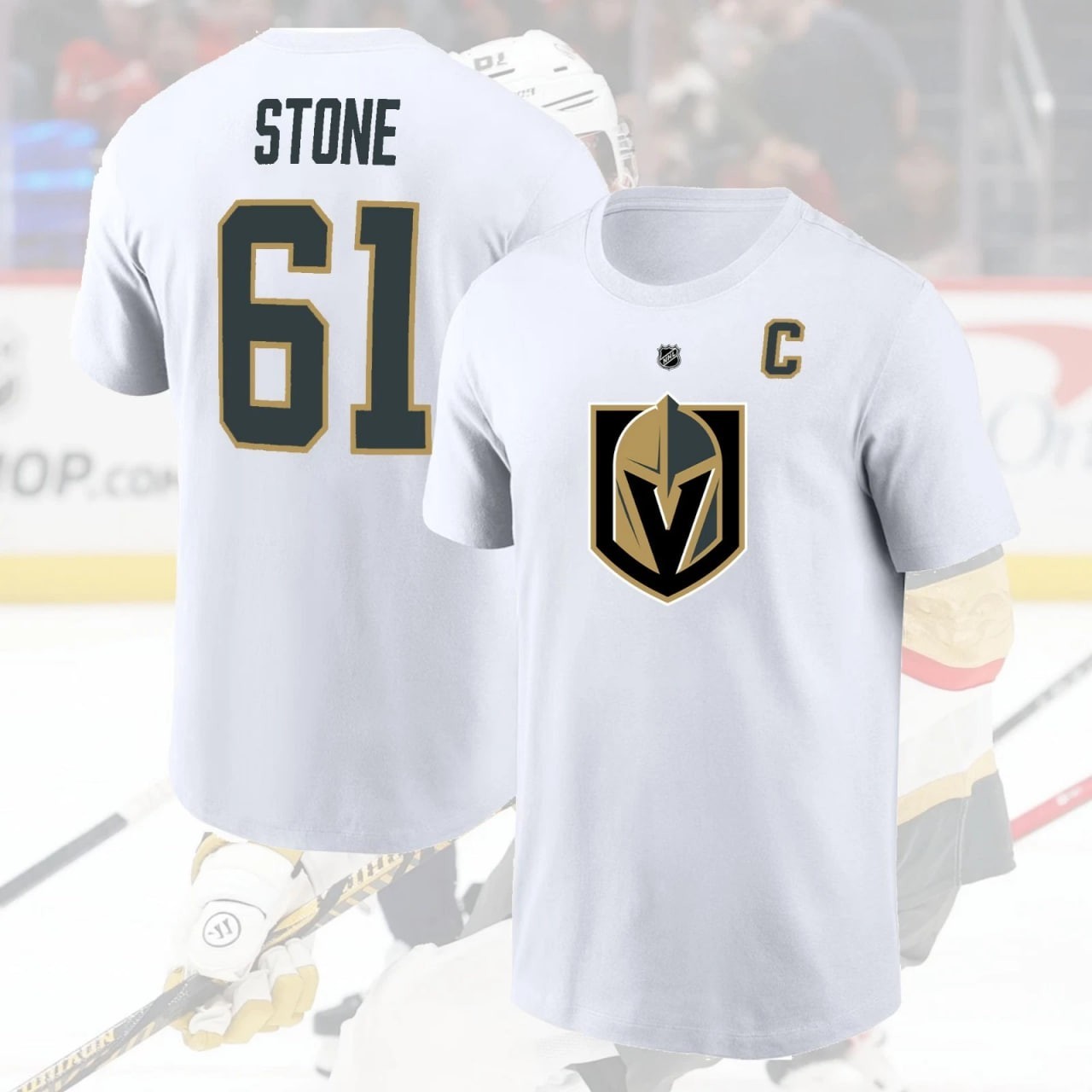 HOT! Mark #61 Stone Marner Vegas Golden Team 2026 Name and Number Gift For Fan