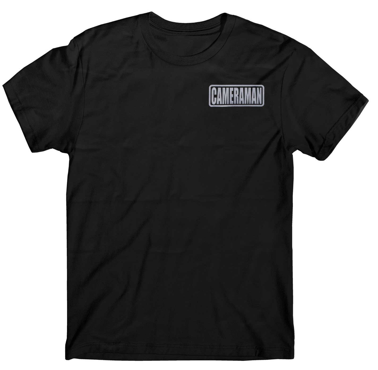 Cameraman t shirt, reflective logo, movie Cinematographer t shirt