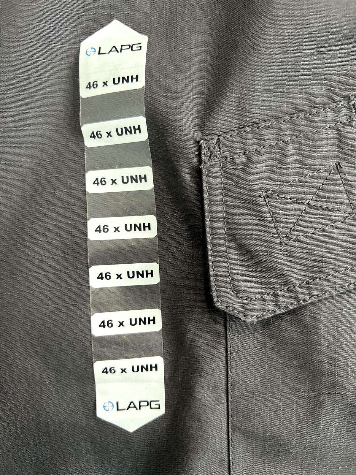 LAPG Men’s Urban Ops Tactical Pants 46xUNH Gray LA Police Gear NWT