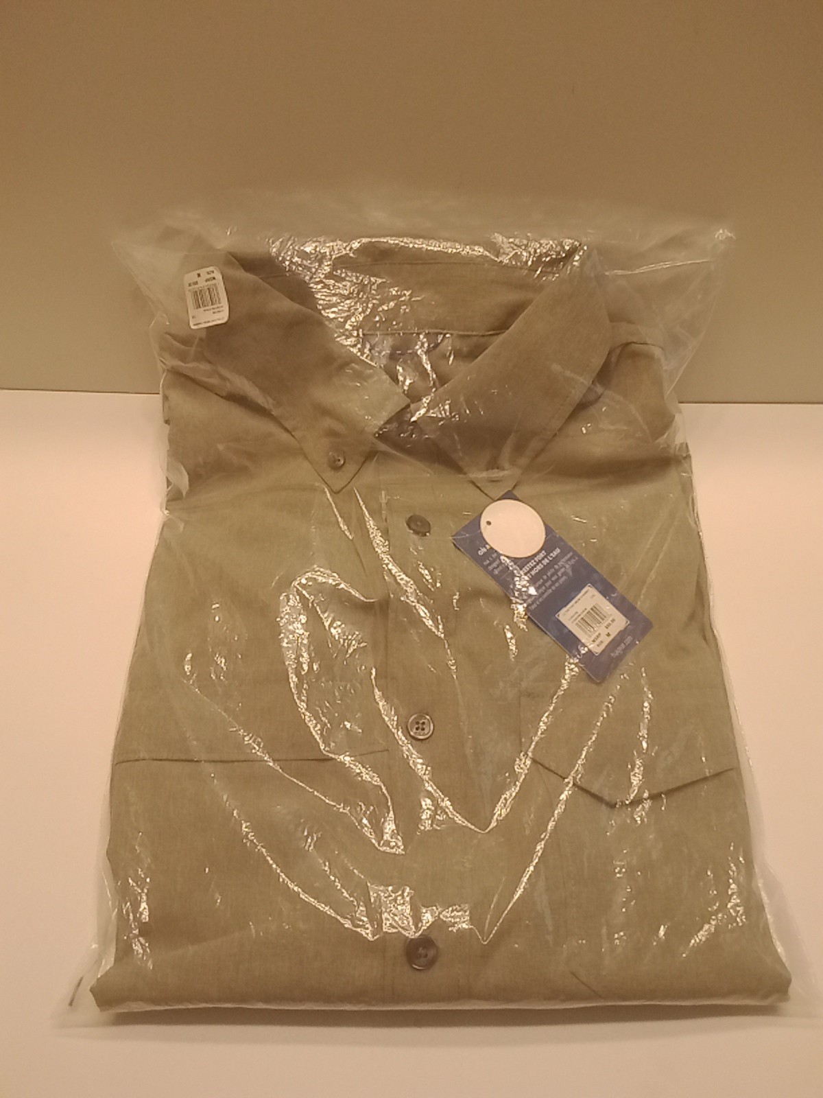 New Huk Tide Point Shirt Mens Medium Performance Fishing Long Sleeve Button