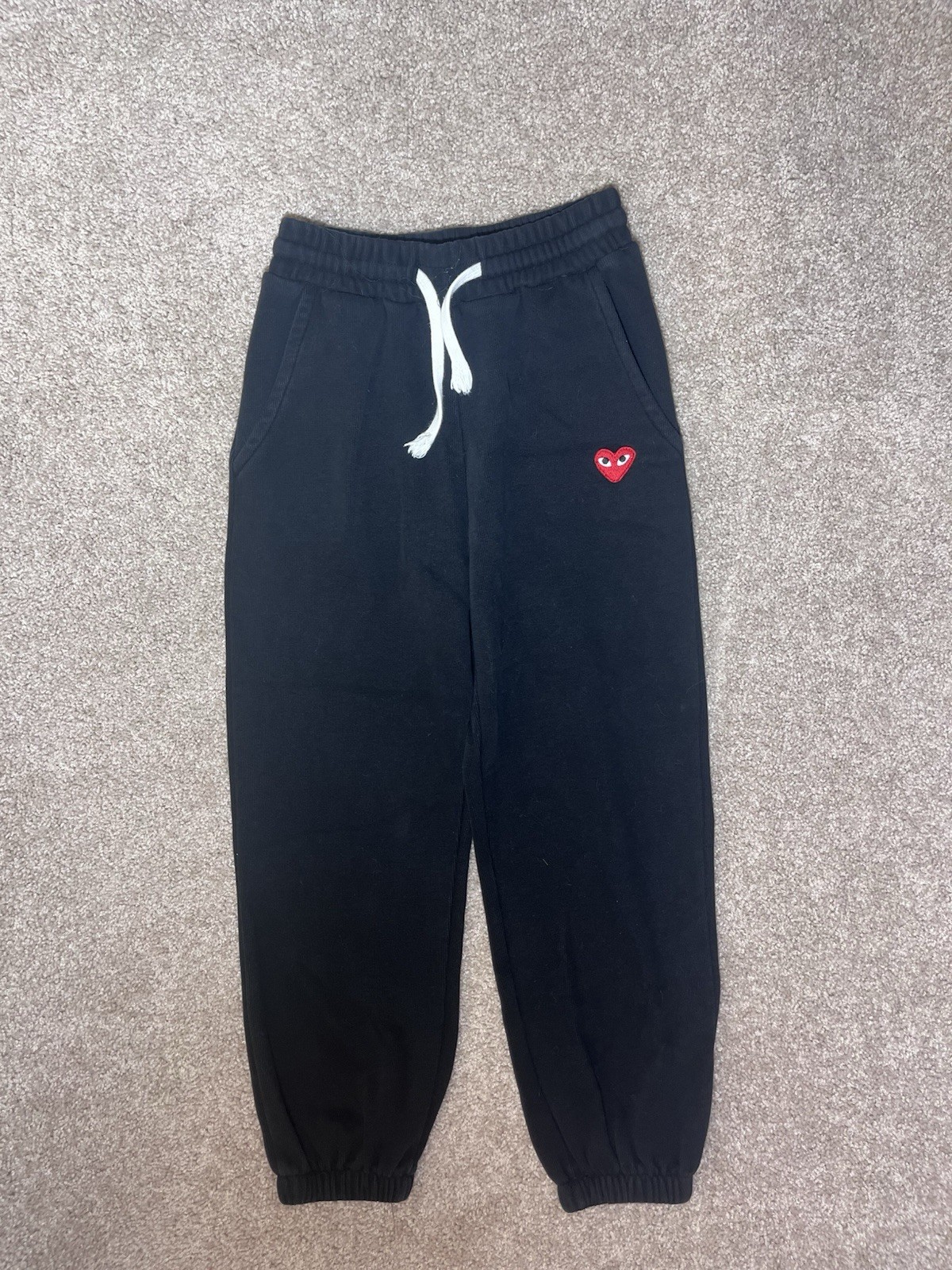 Comme des Garçons Cuffed Sweapants men’s size large black