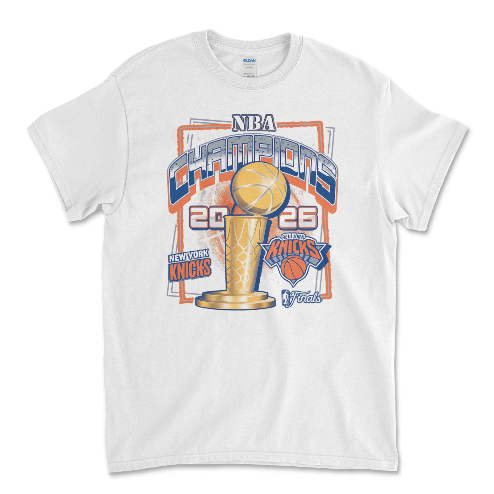Custom T-Shirt KNICKS / Unisex Soft Style T-Shirts, Gildan Heavy- Cotton