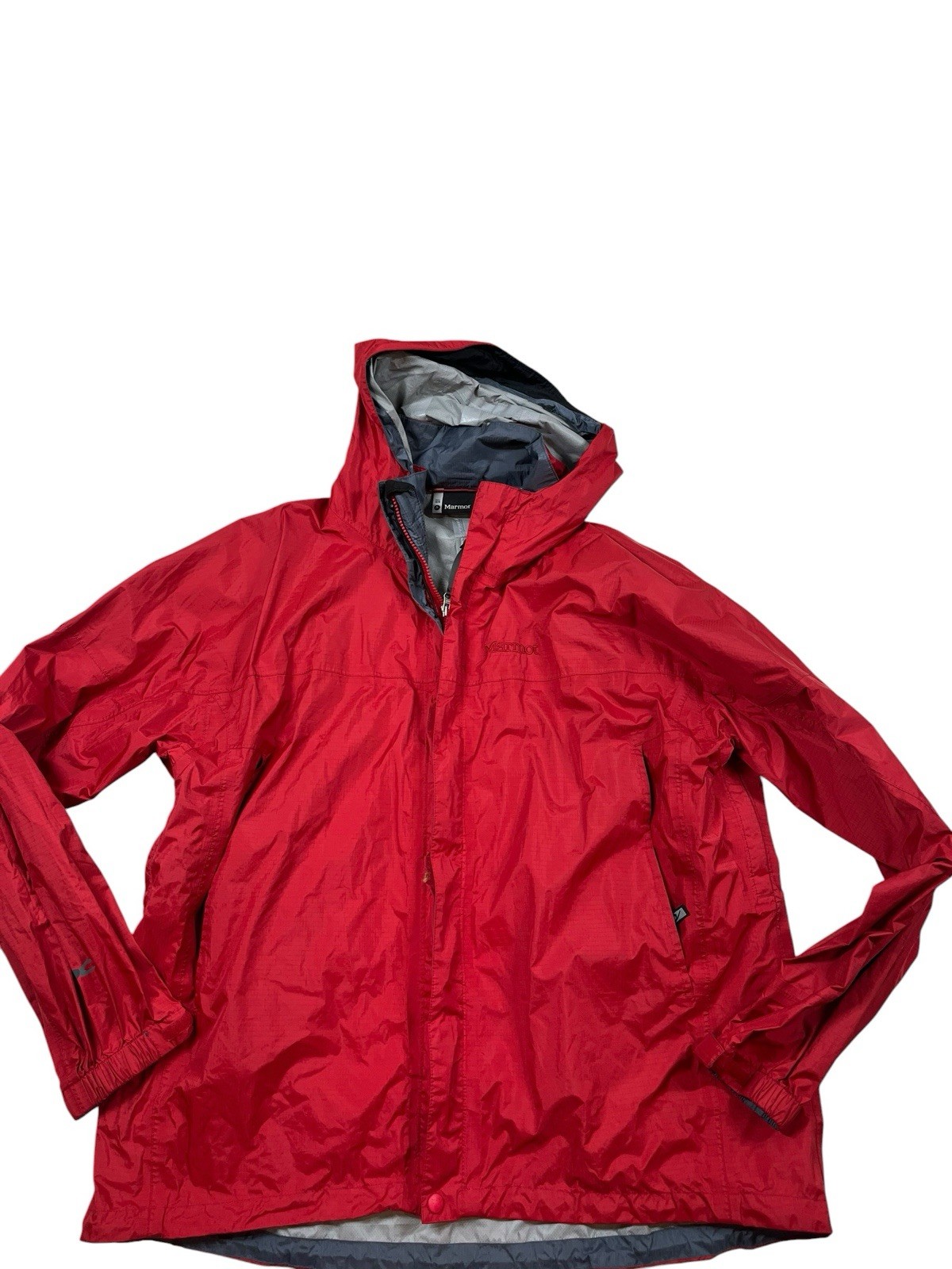 Red Marmot Precip Hooded Zipper Rain Jacket Men’s XL