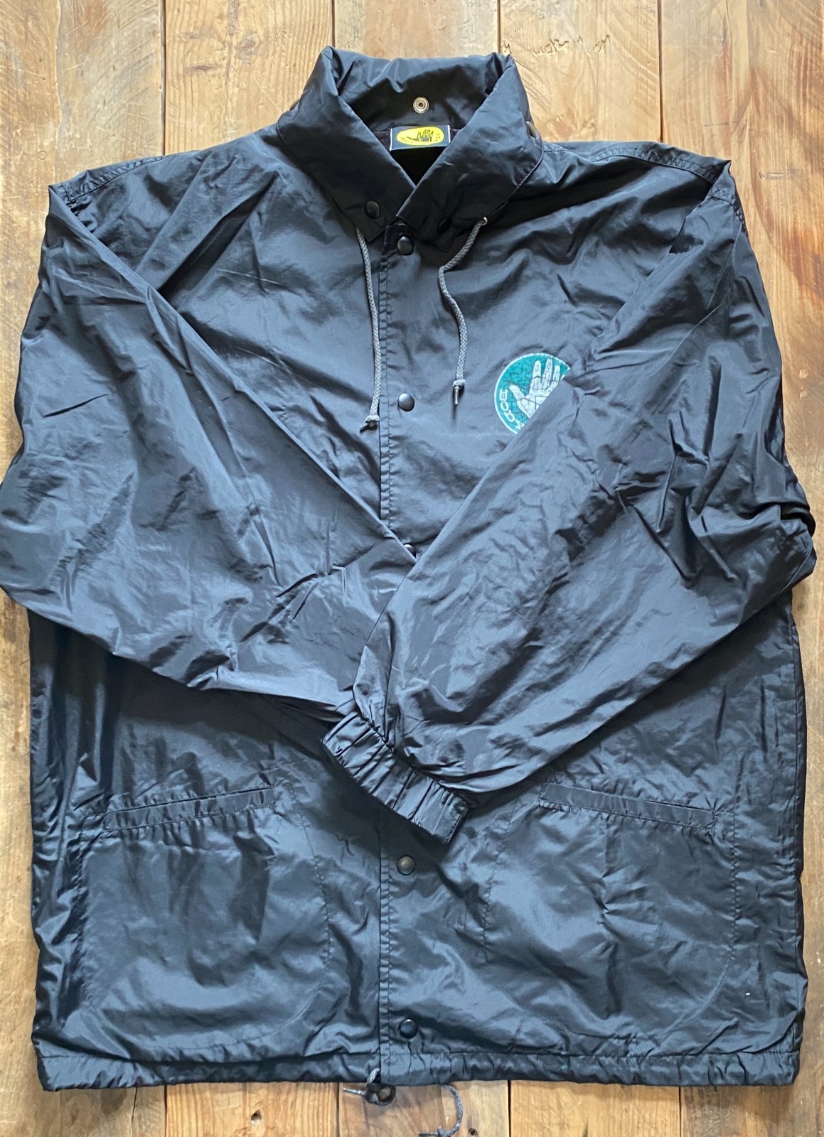 Vintage Team Body Glove Windbreaker Coach Jacket – Black – Large
