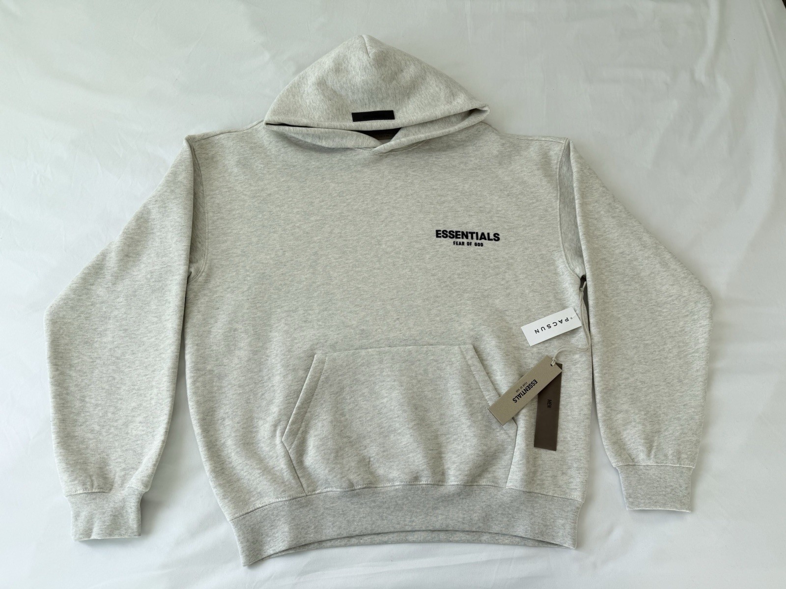 Essentials Pullover Hoodie Light Oatmeal Size Small New With Tags