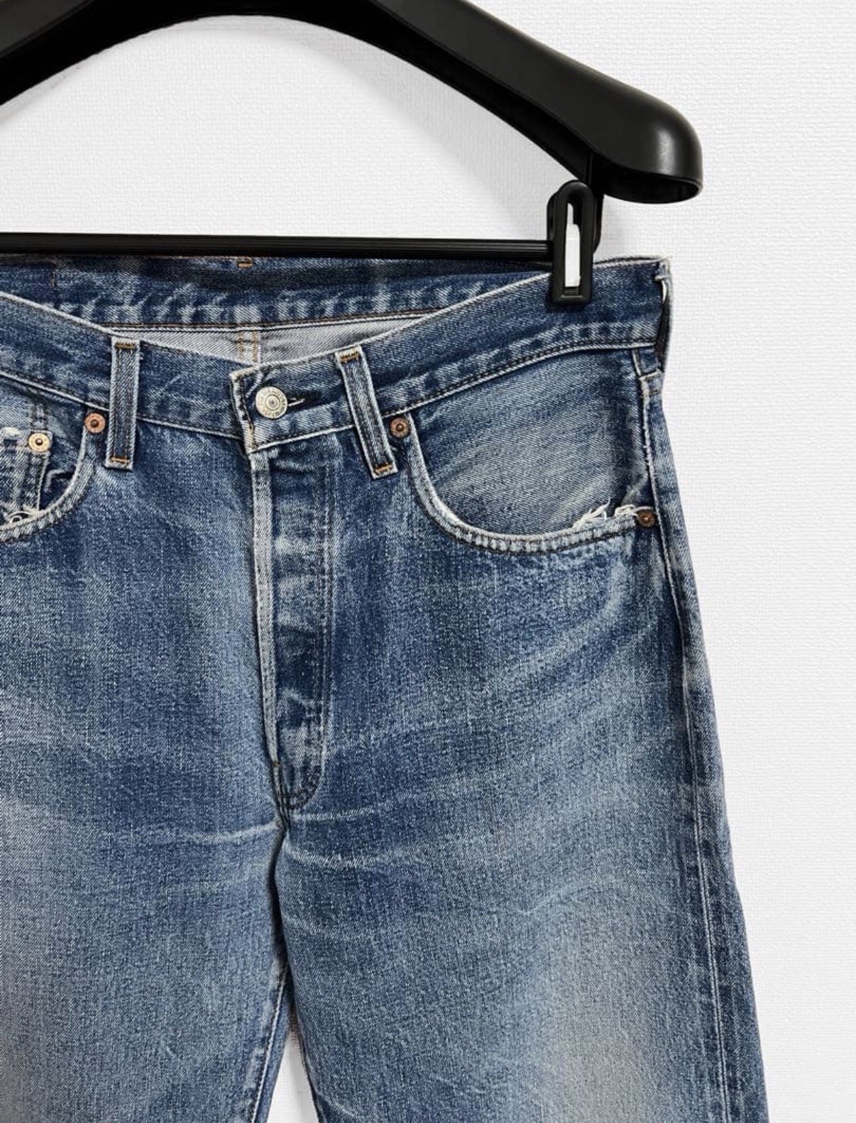 Levi’s 501XX Vintage 1966 Era Big E Selvedge Valencia USA W33 L30 Indigo