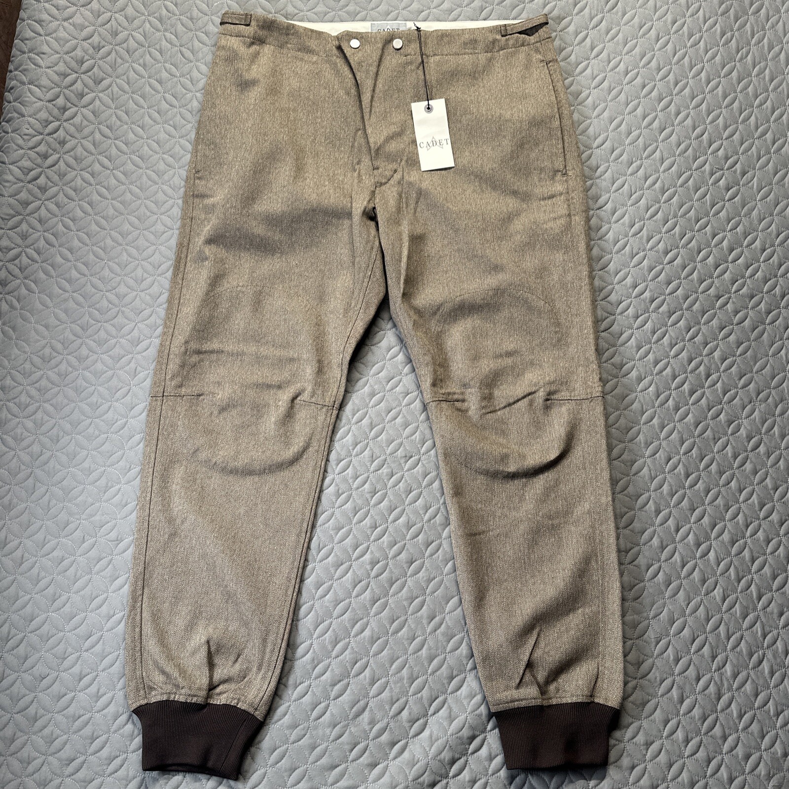 NOS Cadet Clothing Men’s Aviator Pants Cuffed Size 38×30 Aviation Flight Raver