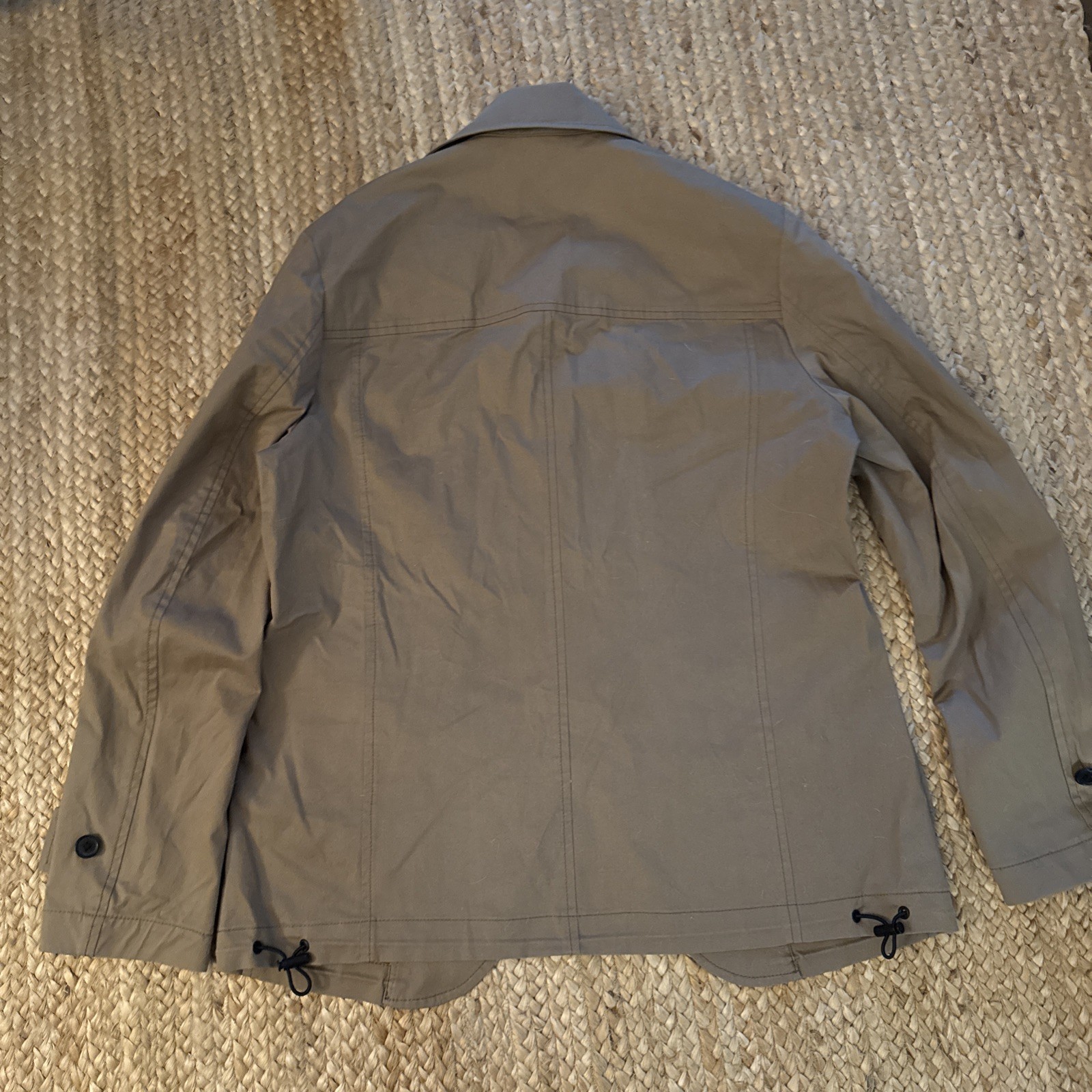 Onitsuka Tiger x Andrea Pompilio Utility jacket SZ M Khaki Unisex OKJ404 NWOT