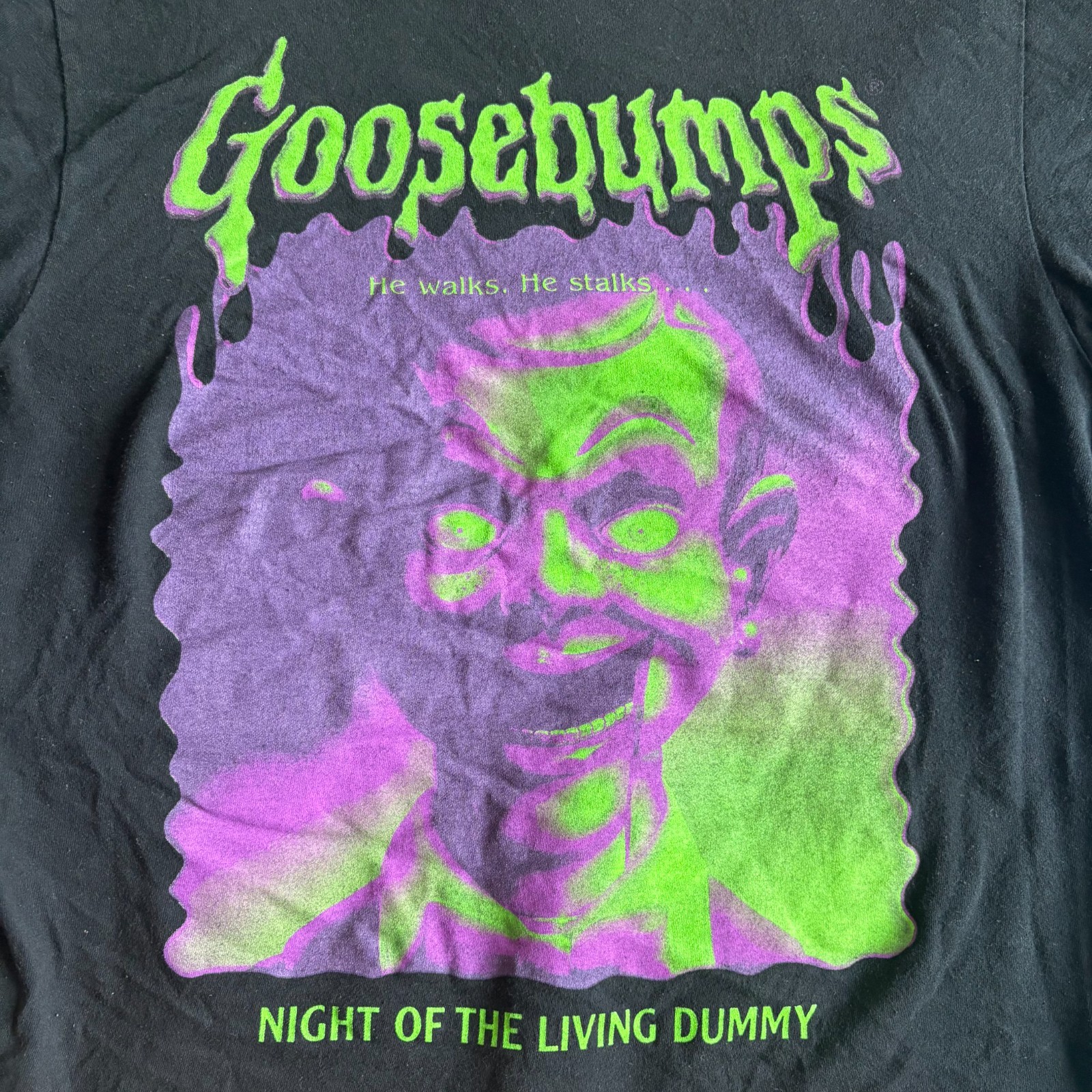 Goosebumps “Night of the Living Dummy” Graphic Tee