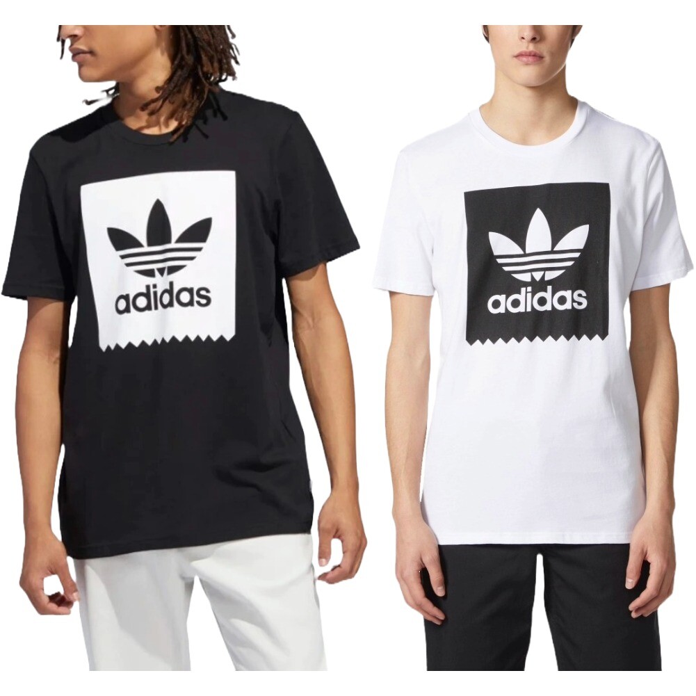 Adidas Men’s T-Shirt Blackbird Trefoil Graphic Logo Gym Athletic Active T-Shirt