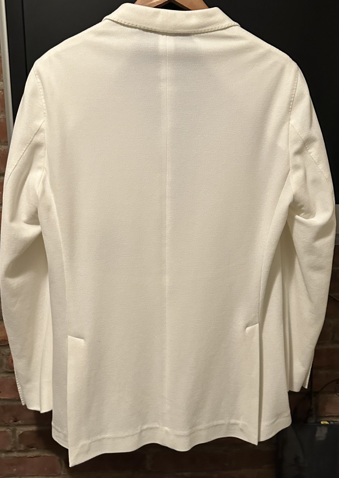 Todd Snyder Italian Knit Sport Coat in Birch – Size 46L