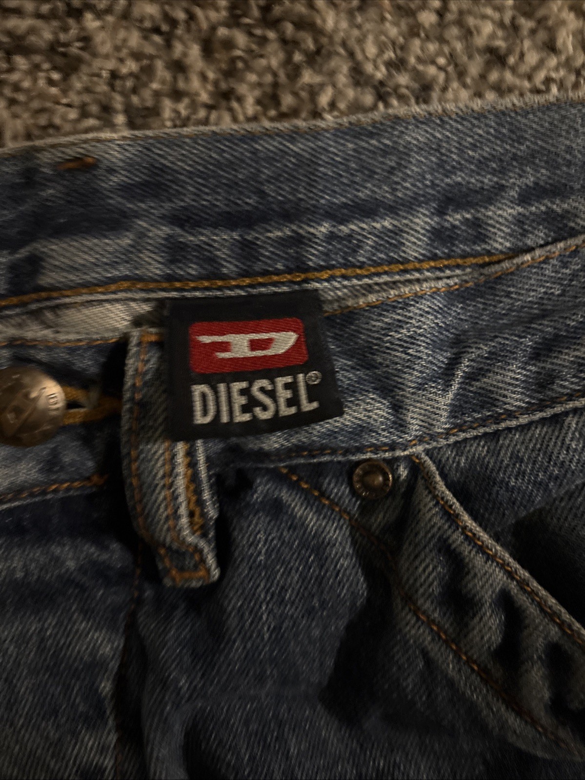 Vintage Diesel Hardwear Line Carpenter Jeans 36/32 10.5 Inch leg opening