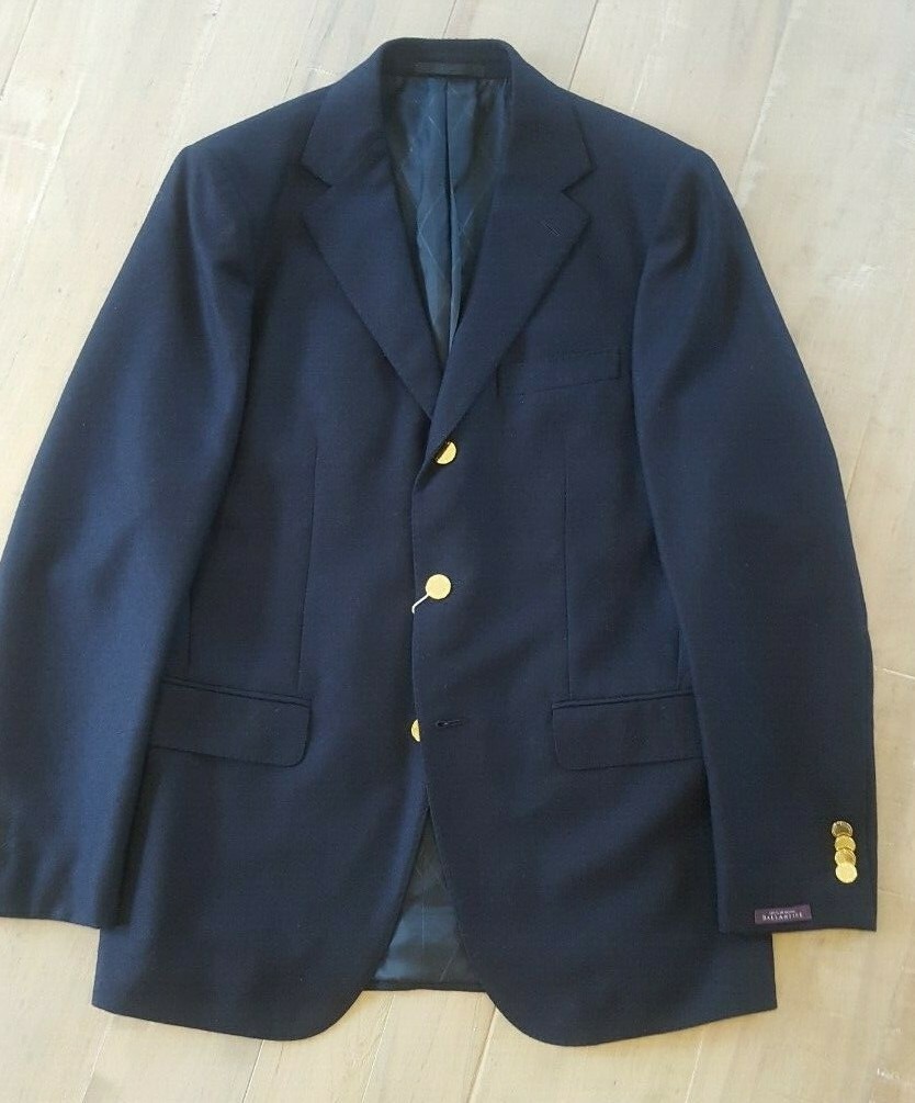 NWT BALLANTYNE OF SCOTLAND HANDMADE FULL CANVAS 38