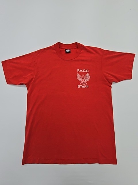 Brew N Stars Men’s T-Shirt Red Graphic Print Size L Crew Neck