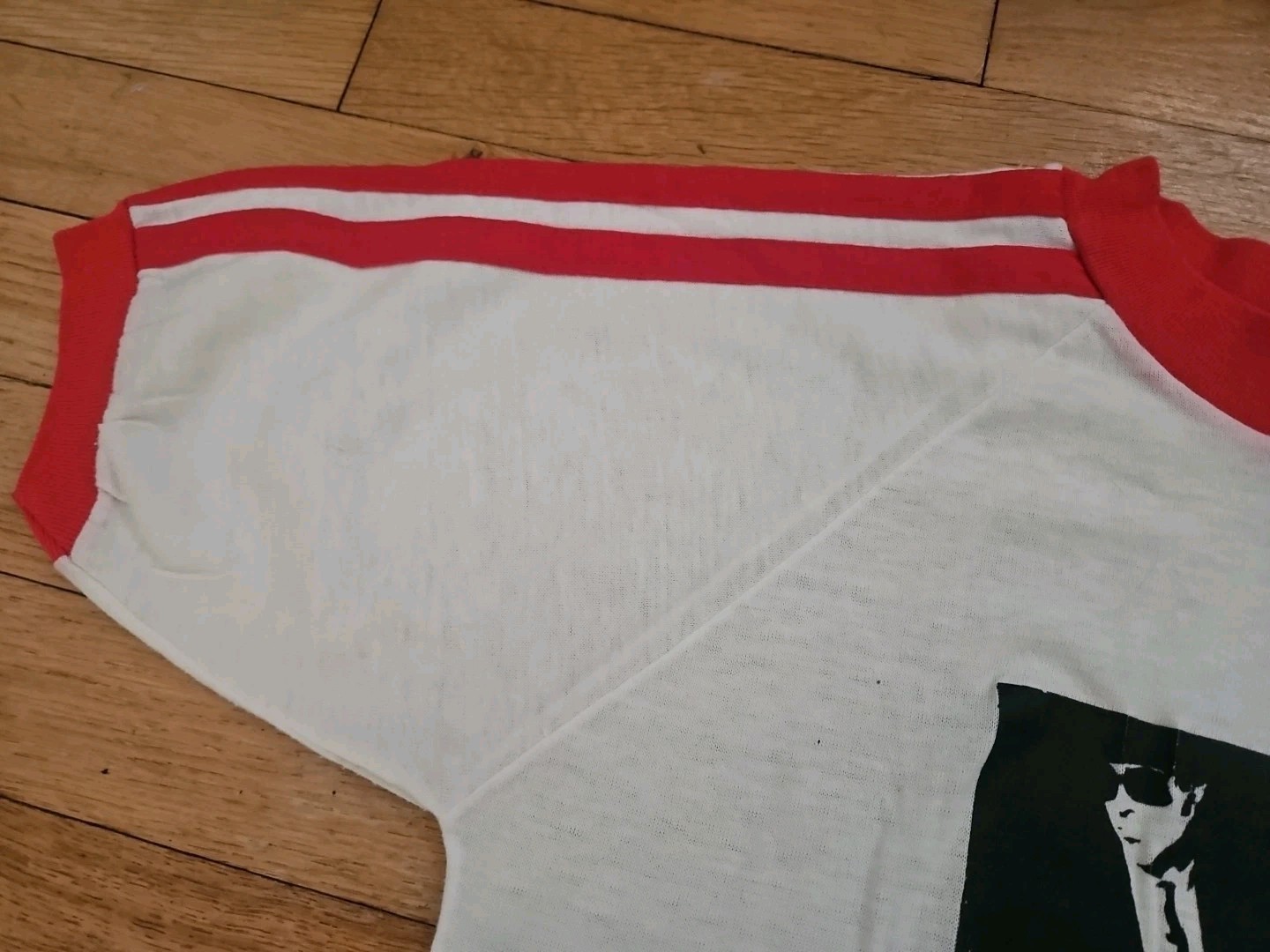 Vintage 70s Blues Brothers Band Red Ringer T Shirt Promo Movie Concert Bantams