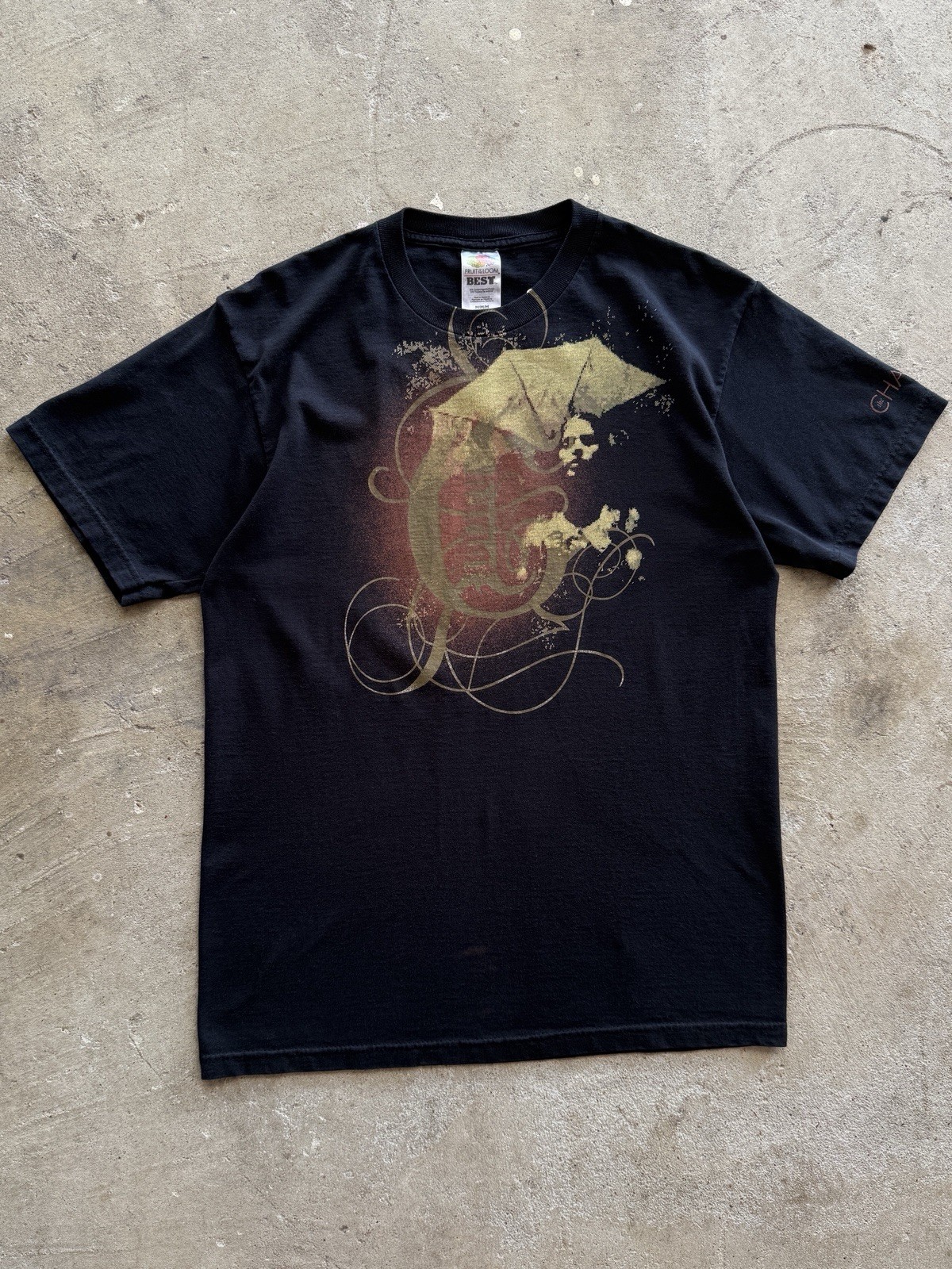 Vintage The Chariot T-Shirt XL Black VTG Metalcore Screamo Y2K Norma Jean
