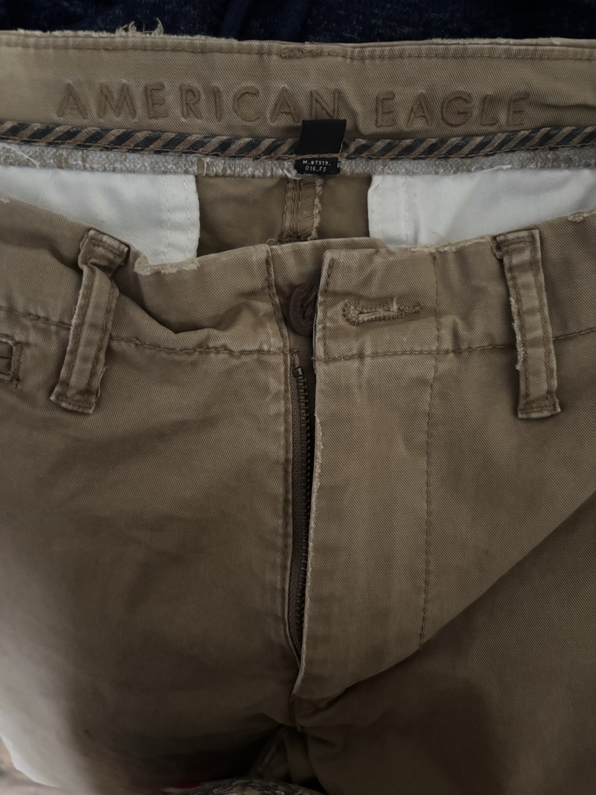 American Eagle Outfitters AirFlex Men’s Slim Tapered Chino Pants Beige 31×32