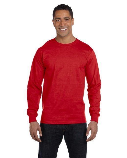 Gildan Adult DryBlend® 5.6 oz., 50/50 Long-Sleeve T-Shirt – G840