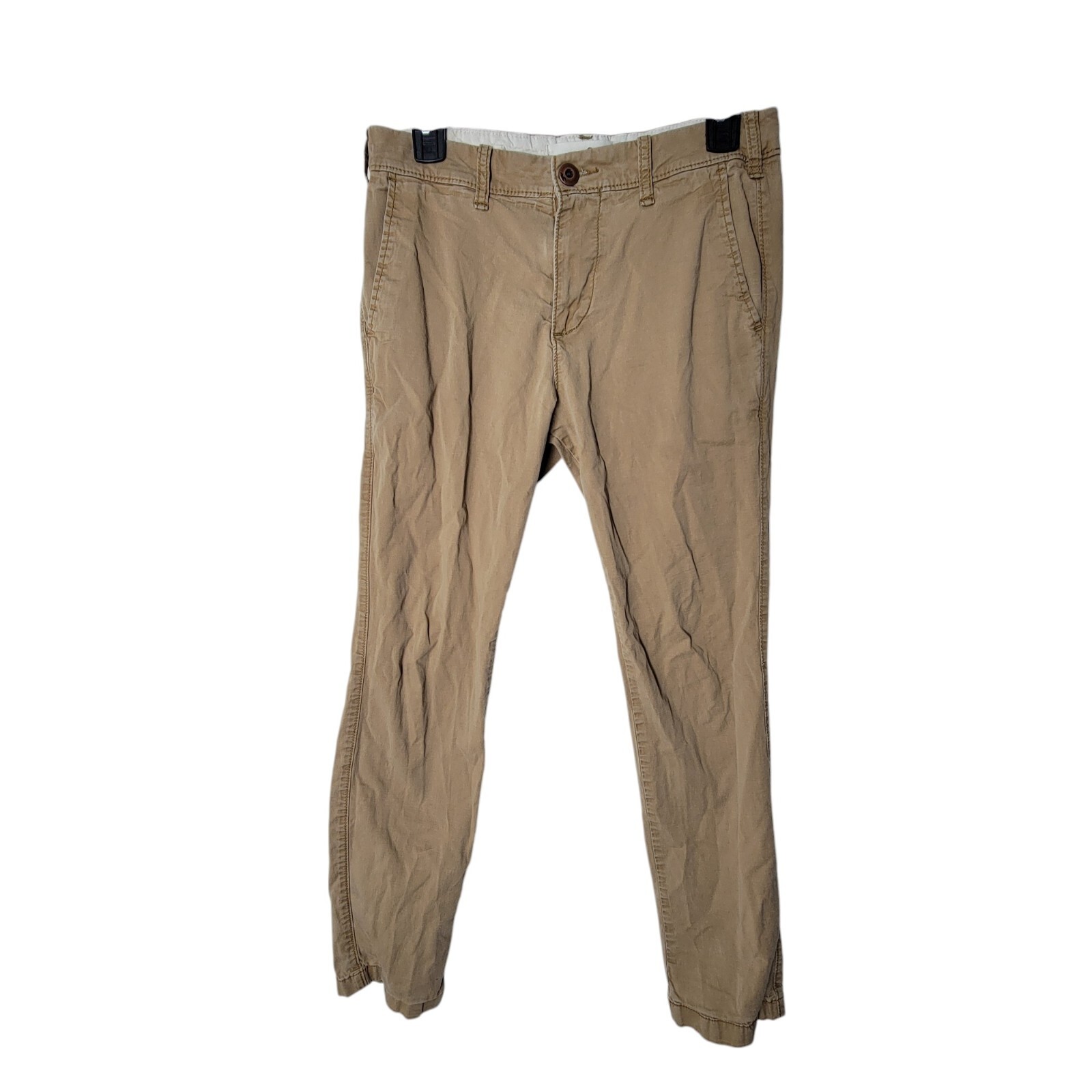Hollister Mens Size 28×30 Tan Solid Skinny Chino Pants