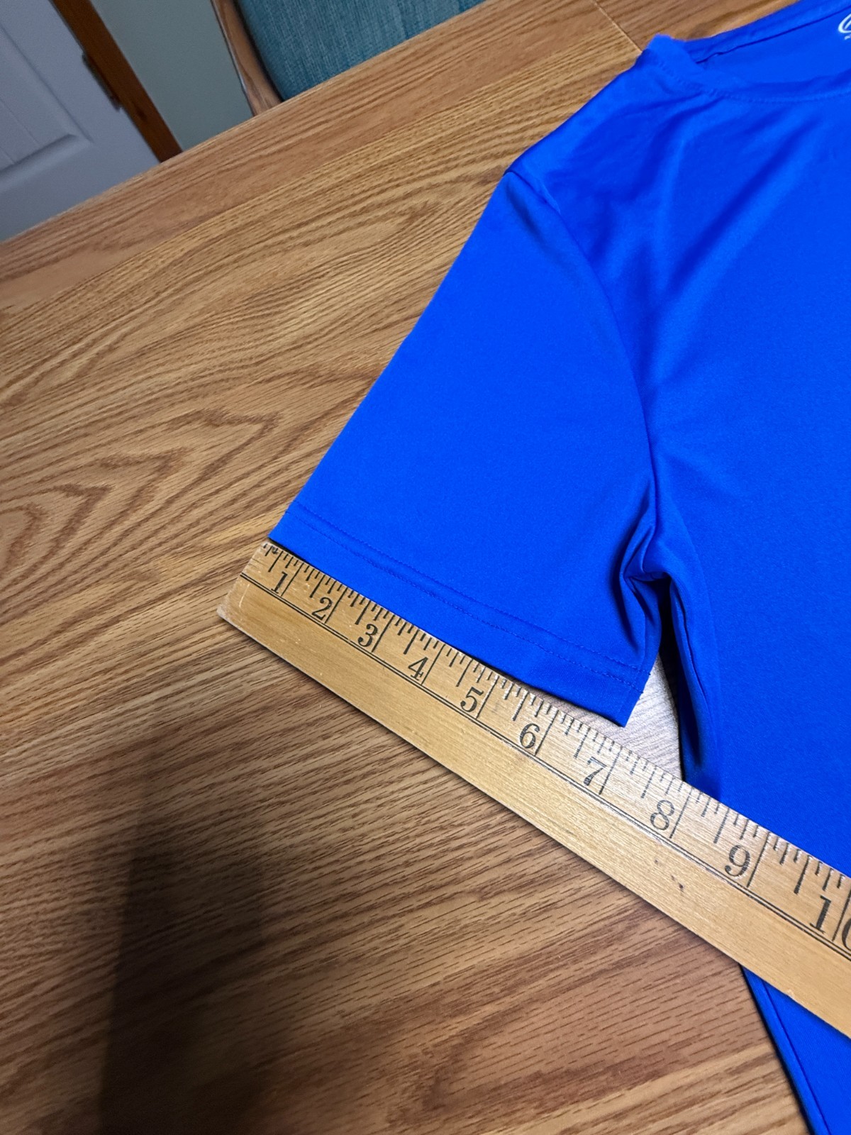 Athletic Works Men’s DriWorks Performance T Shirt Royal Blue Size Medium
