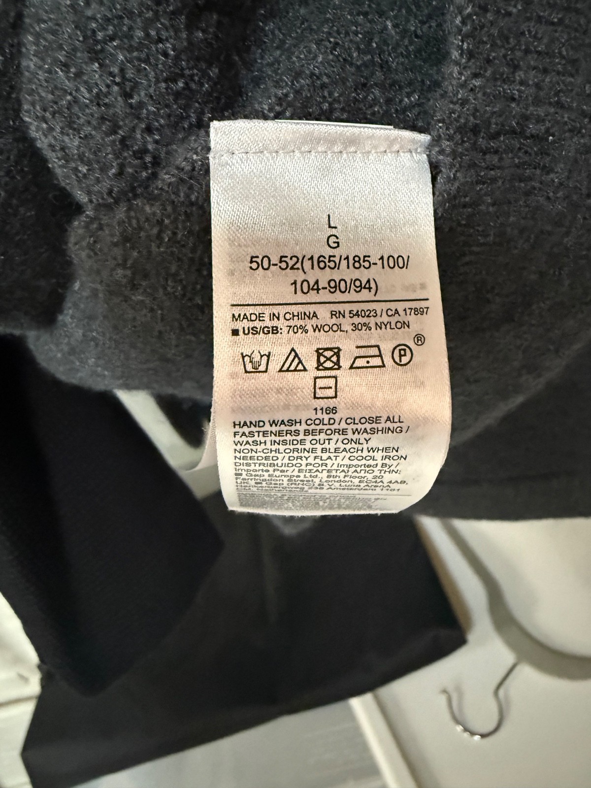 Banana Republic Mens Wool Blend Milano Sweater Blazer – $225 -Large – NEW w/Tags