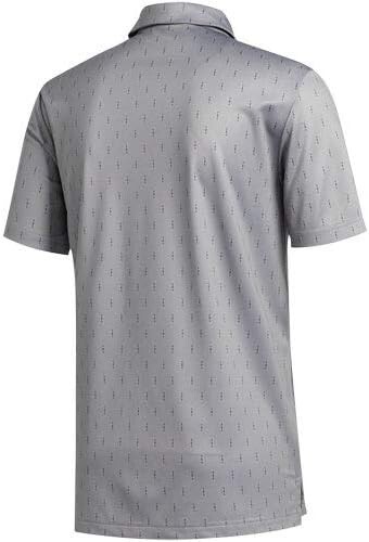 NEW ADIDAS GOLF Shirt Short Sleeve Polo gray MEDIUM Men’s