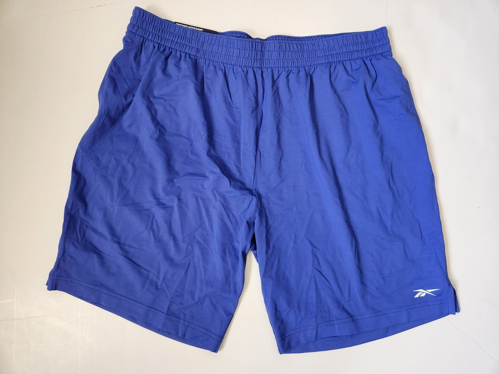 Reebok Men’s Speedwick Stretch Performance Knit Active Short, Vector Blue, XL