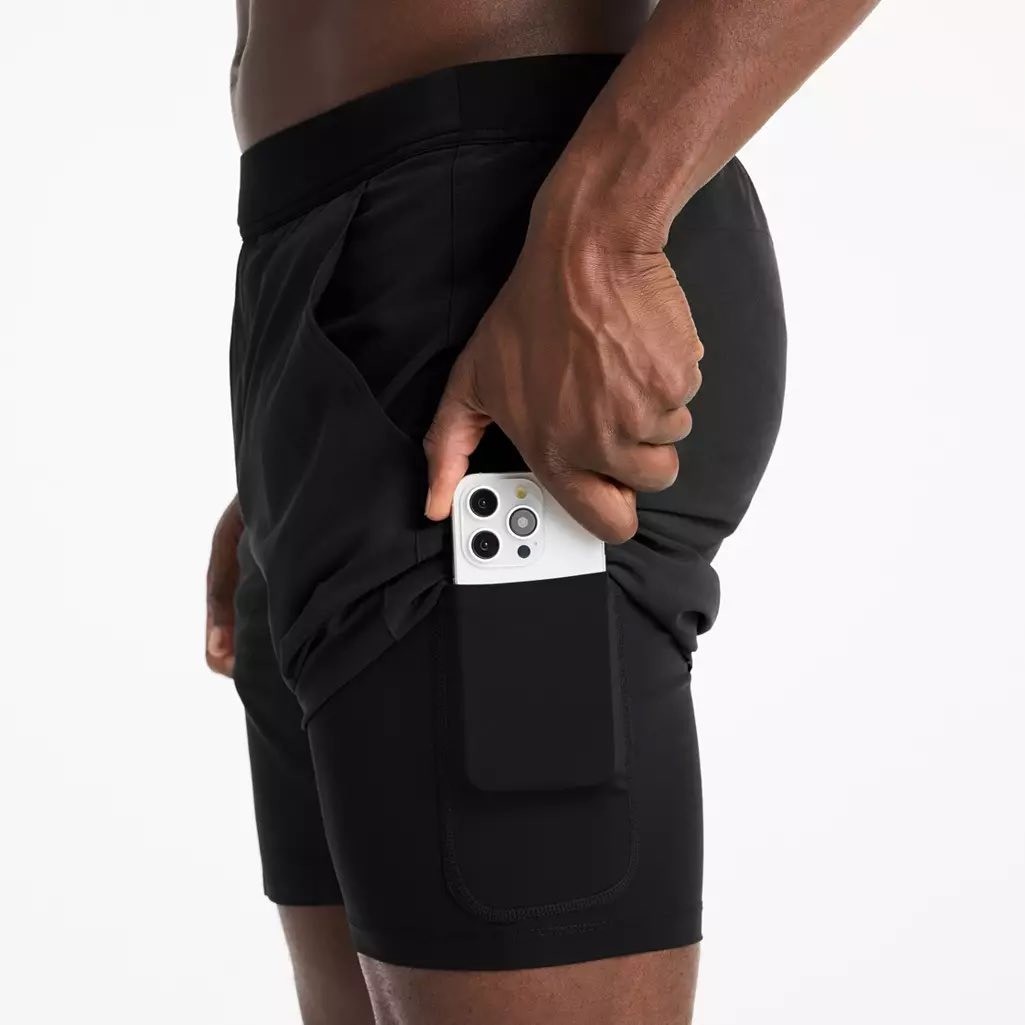 Ten Thousand Men’s Interval 5″ Lined Short Black size Large NWT ($78 Retail)