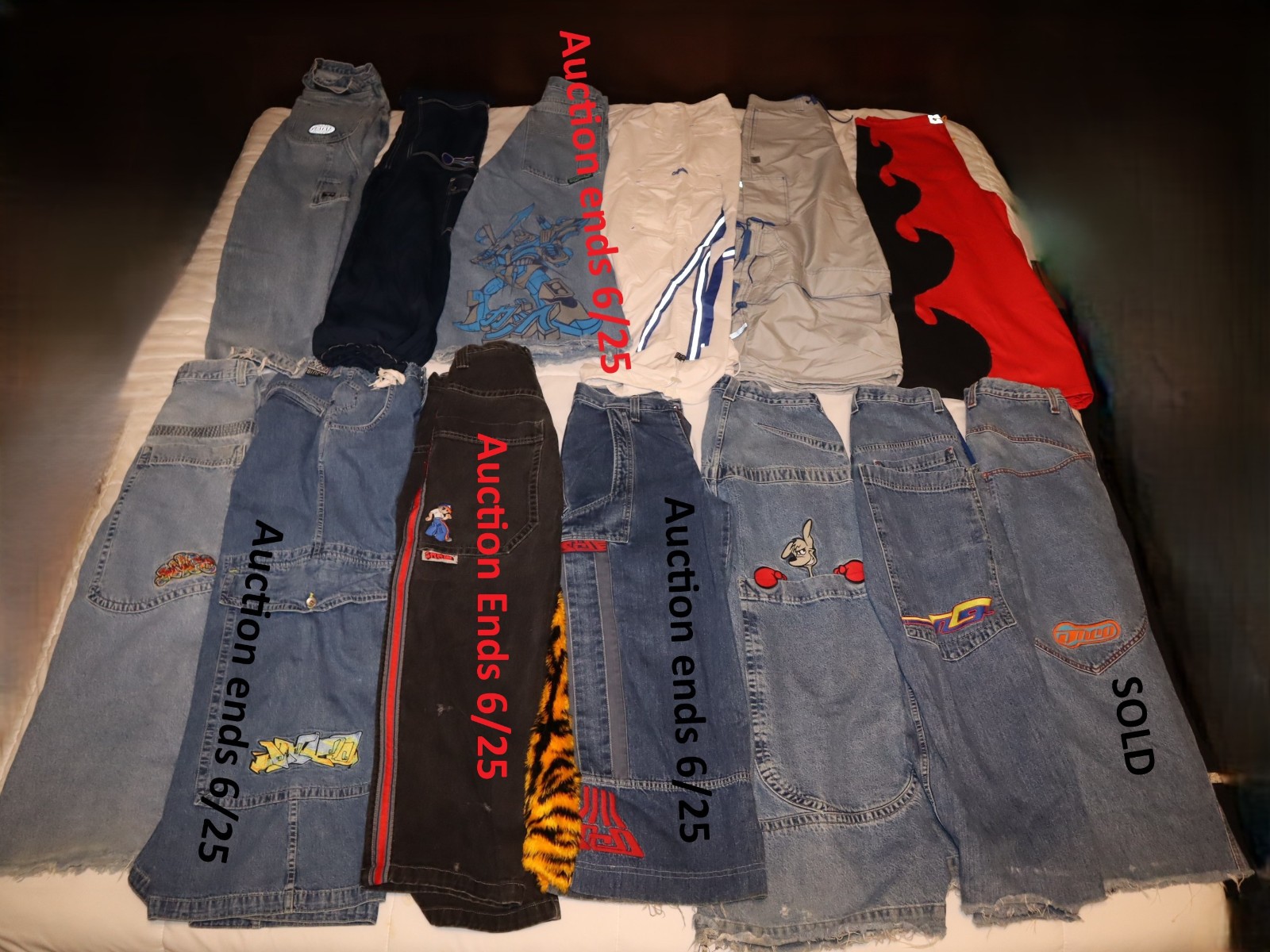 JNCO OG Burner #303 Vintage Jeans Size 32″x30″ – 26″ Leg Opening
