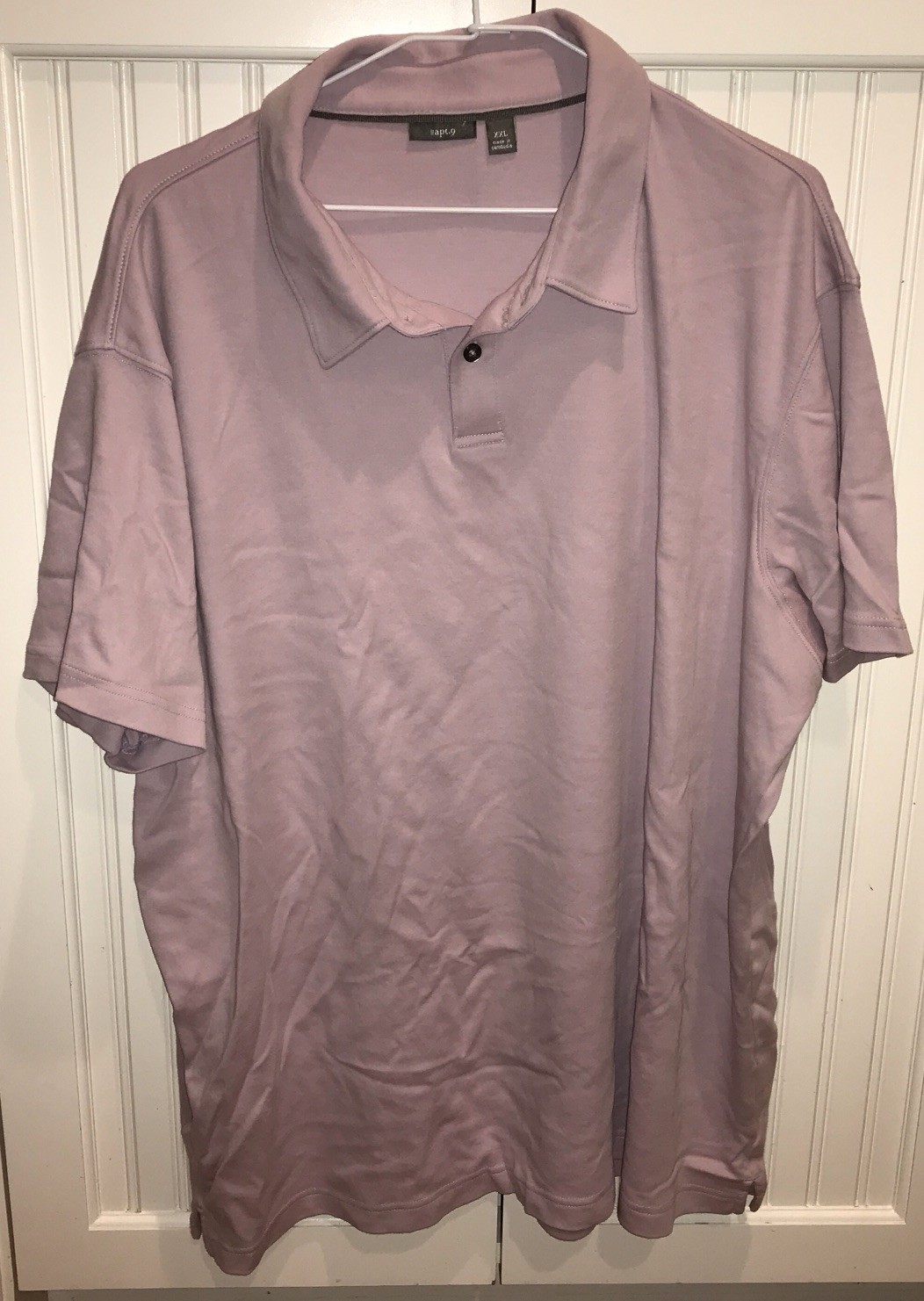 Apt. 9 Pink Men’s Polo Shirt Great For Golf, Casual, Semi-Professional Size XXL