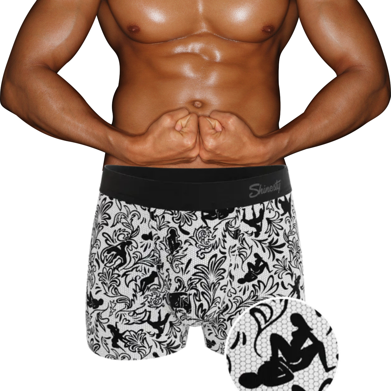 Shinesty Ball Hammock Boxer – Racy & Lacy, Fly, Pick Size, 10070-2391
