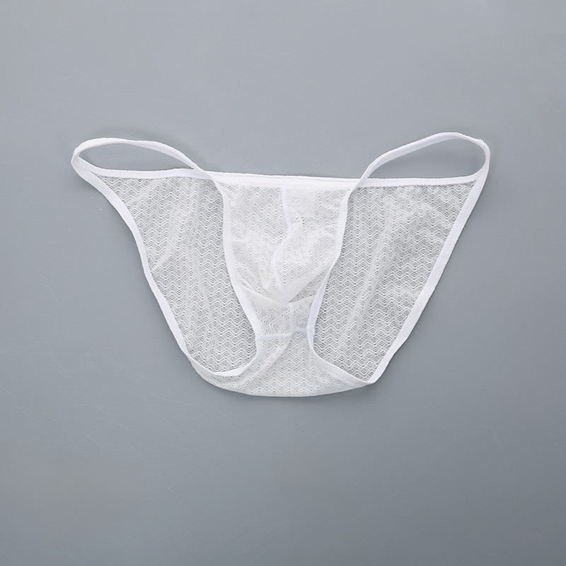 3x Lot Sexy Men’s Lace Underwear Pouch Briefs Underpants See Through Bikinis new