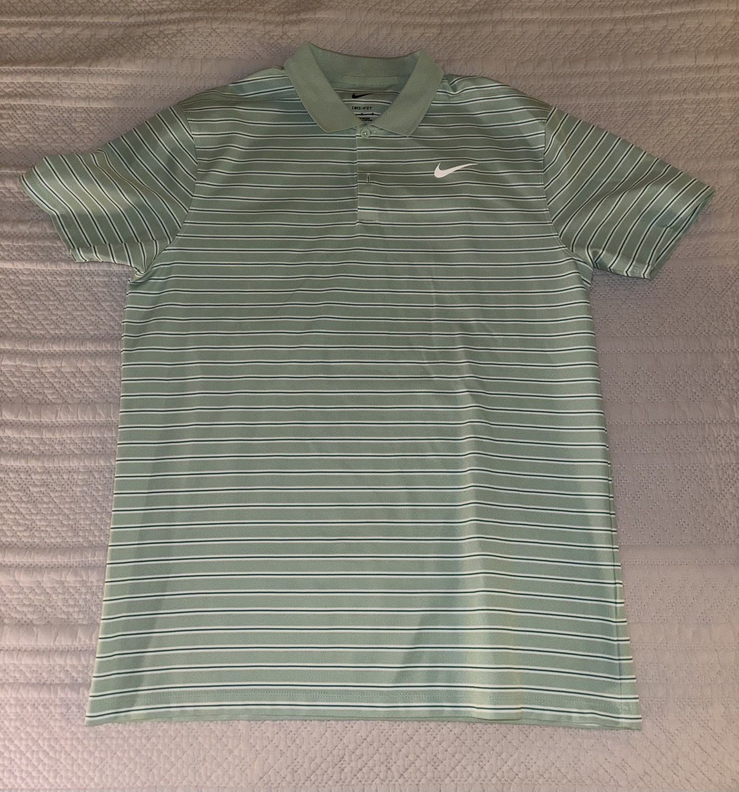 Nike Golf Dri Fit Victory Polo Striped Men’s Medium